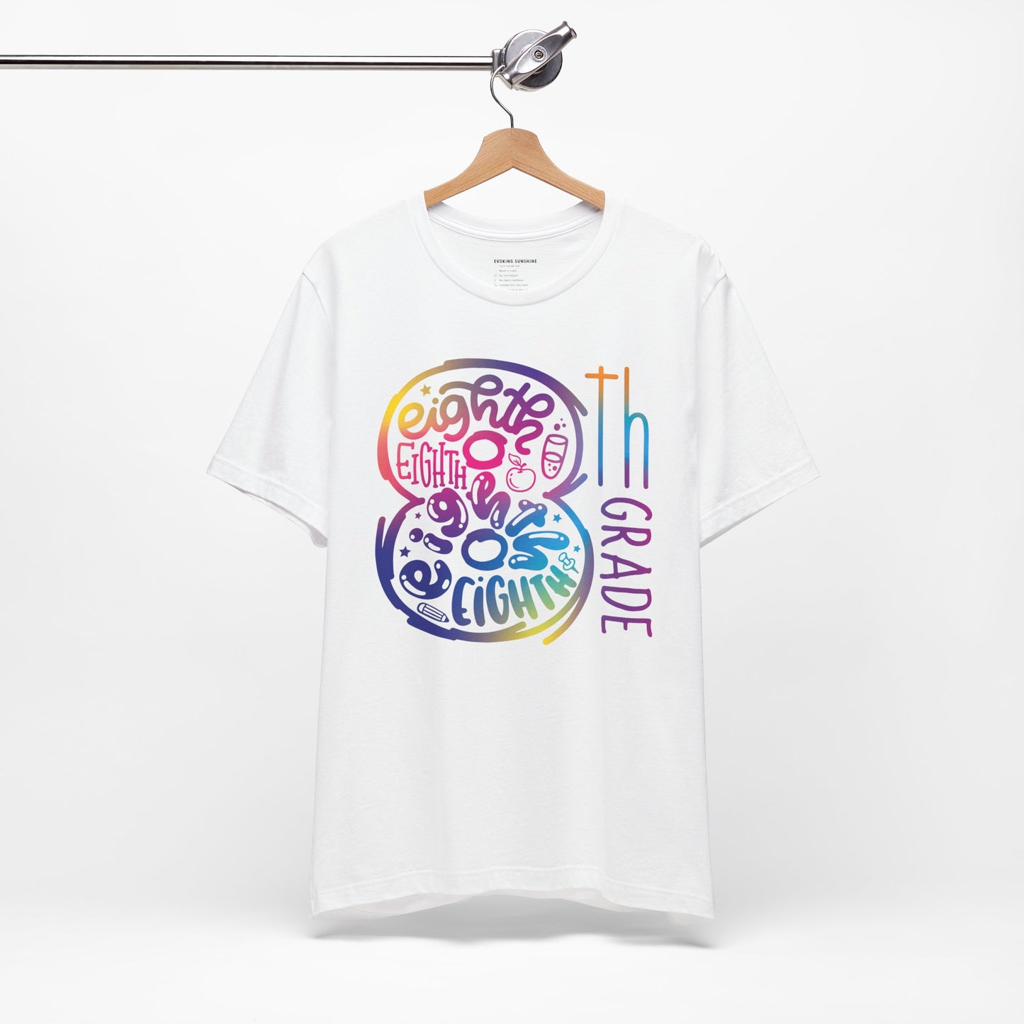 8th Grade Celebration Short Sleeve, Middle School, School Year, Eighth grade