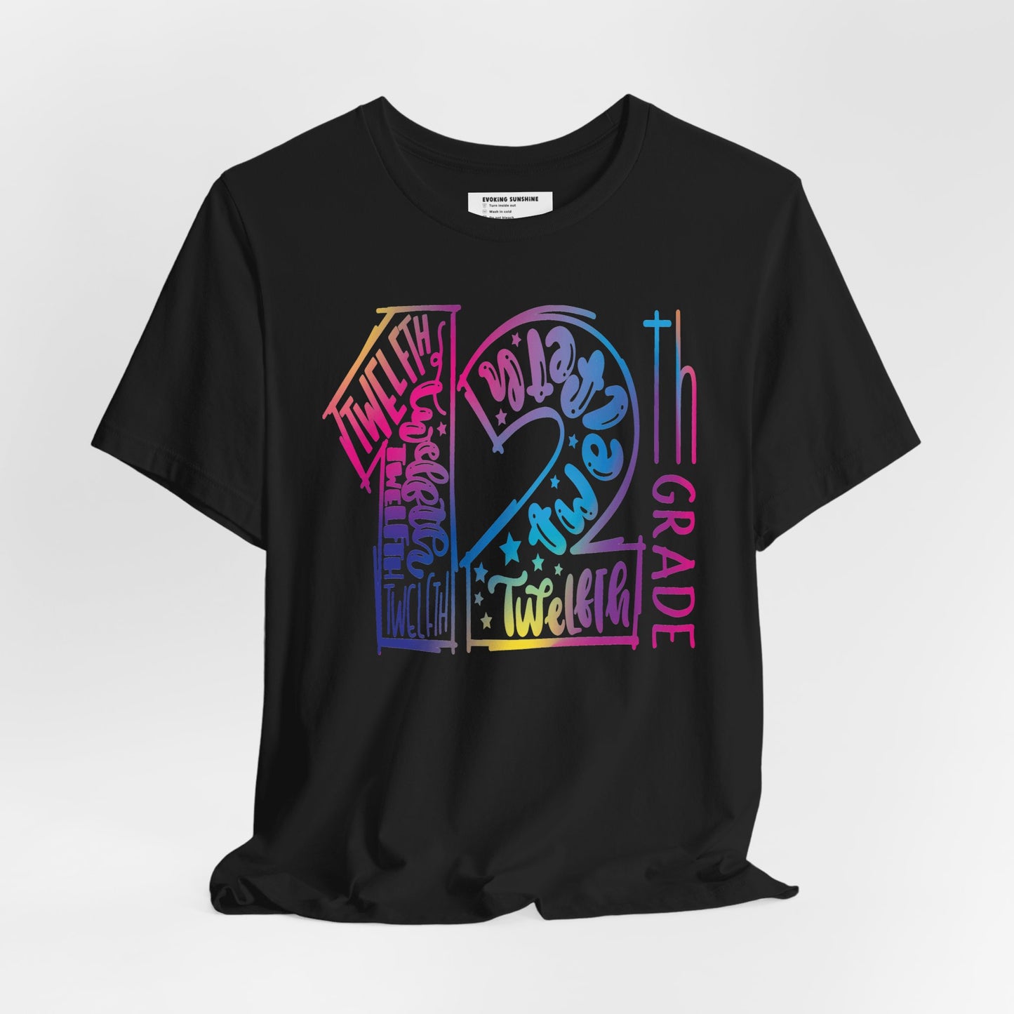 12th Grade Celebration Short Sleeve , High School, School Year, 12 grade, Senior Year, Senior Class