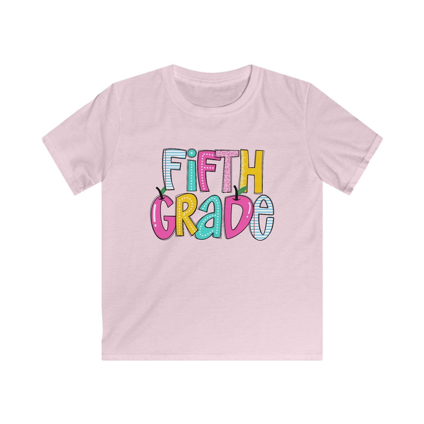 Fifth Grade Kids Tee, Fun Back-to-School Shirt, First Day of School, Last Year of Elementary School, Back to School