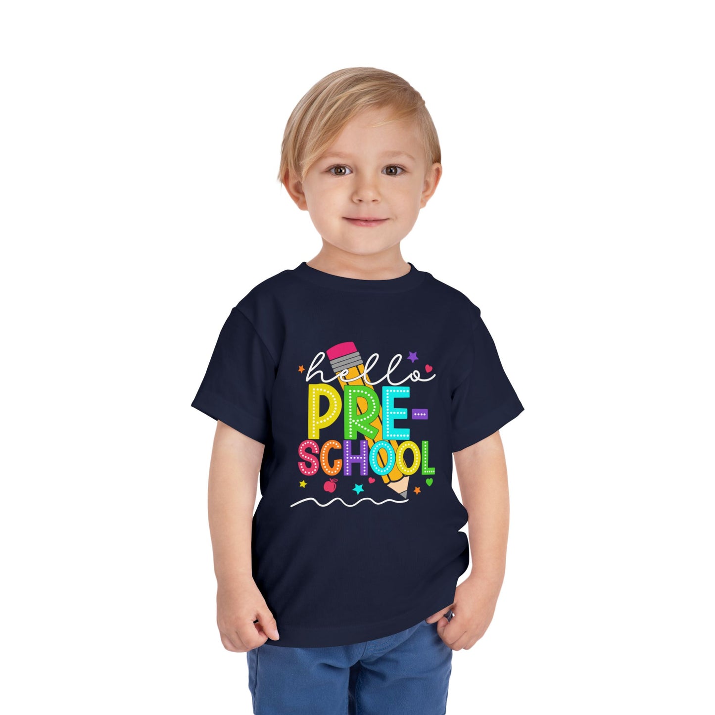 Hello Preschool, Back to School Shirt, Preschool, MDO, Mothers Day Out, Toddler T-Shirt