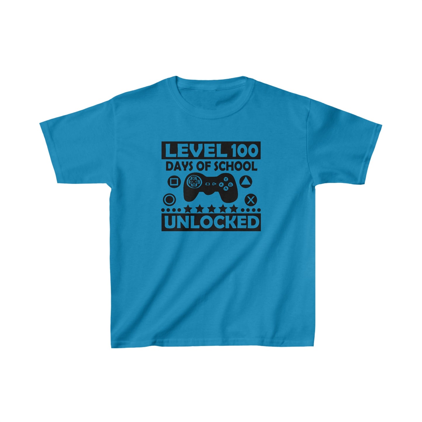 Level 100 School Days Unlocked T-Shirt, School Spirt, Youth shirt