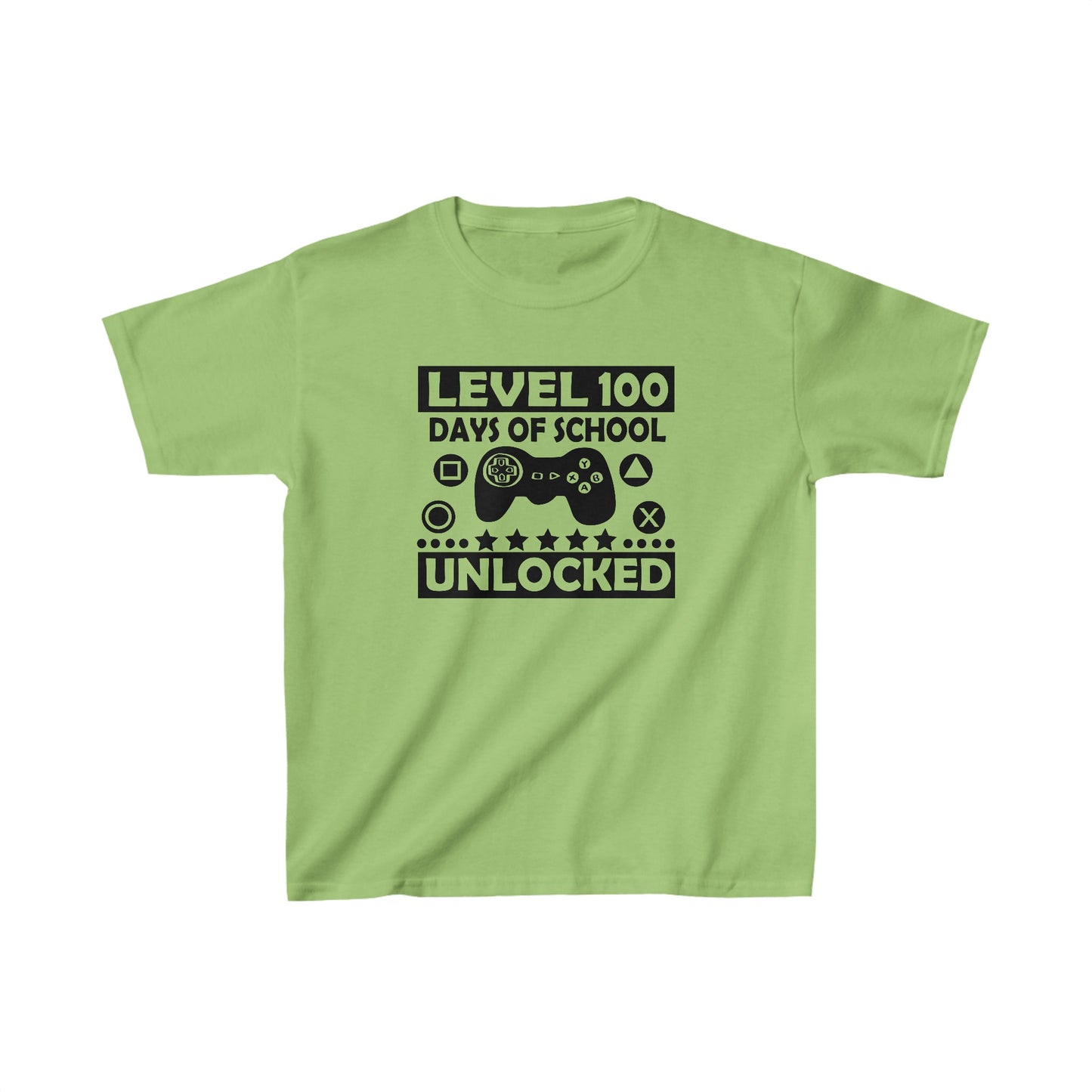 Level 100 School Days Unlocked T-Shirt, School Spirt, Youth shirt