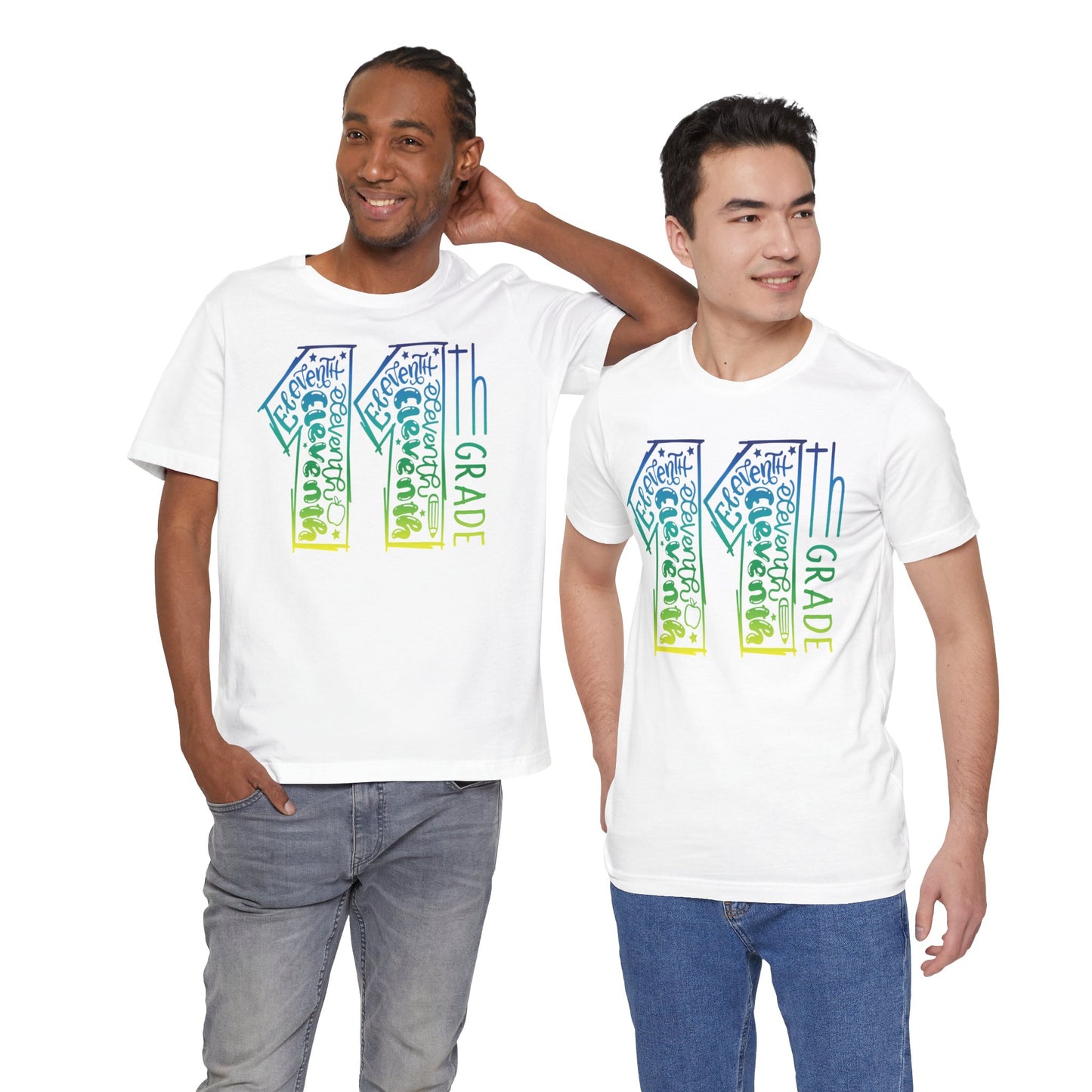 11th Grade Celebration Short Sleeve Tee, High School, School Year, Eleventh grade