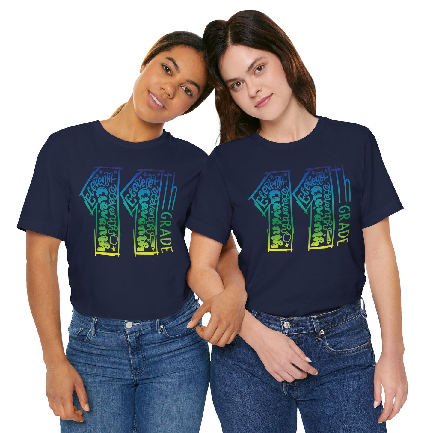11th Grade Celebration Short Sleeve Tee, High School, School Year, Eleventh grade