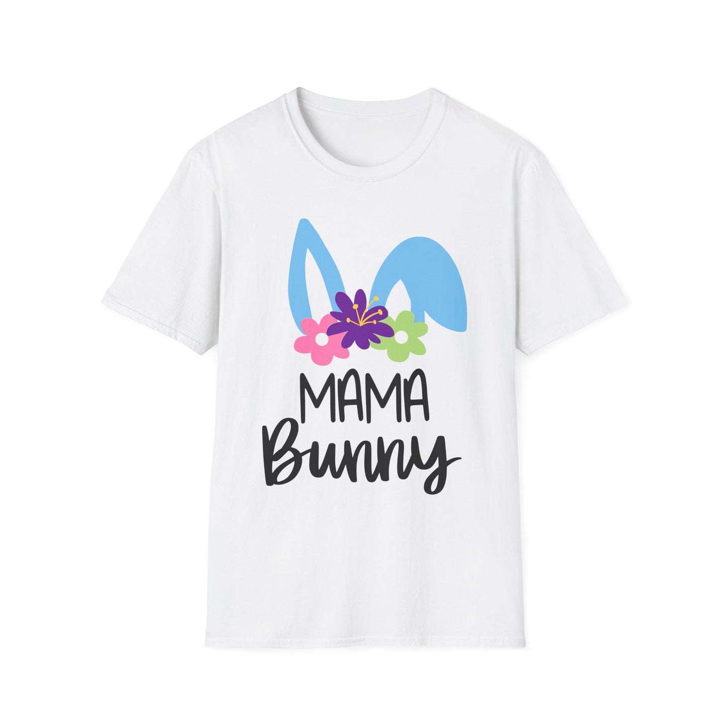 Mama Bunny Easter Unisex T-Shirt, Mommy and Me Matching Shirts, Rabbit Family Tee, Easter Bunny Shirt, Easter Gift for Mom