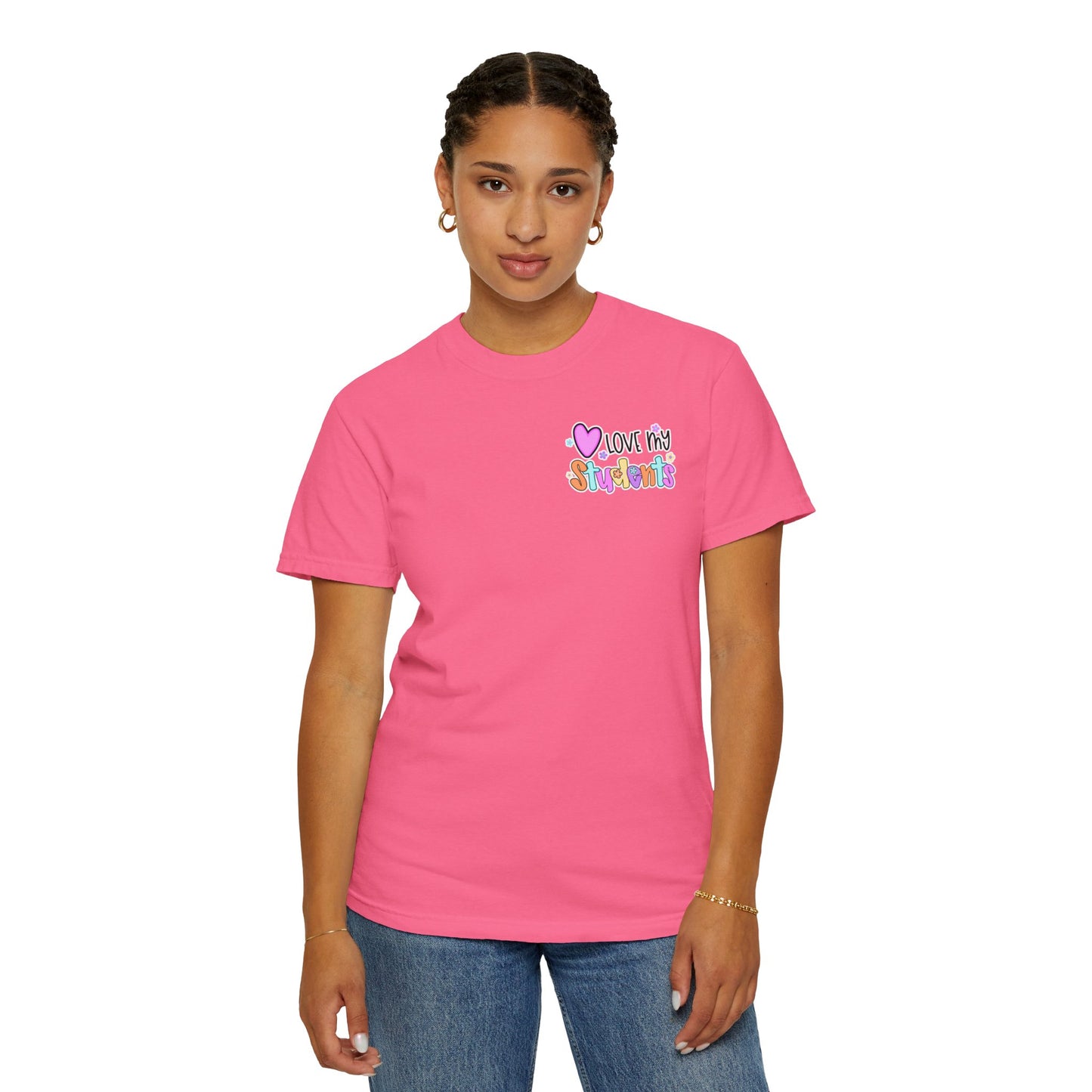 I Love My Students Teacher T-Shirt, Cute Teacher Gift, Back to School Shirt, Educational Apparel, Teacher Shirt