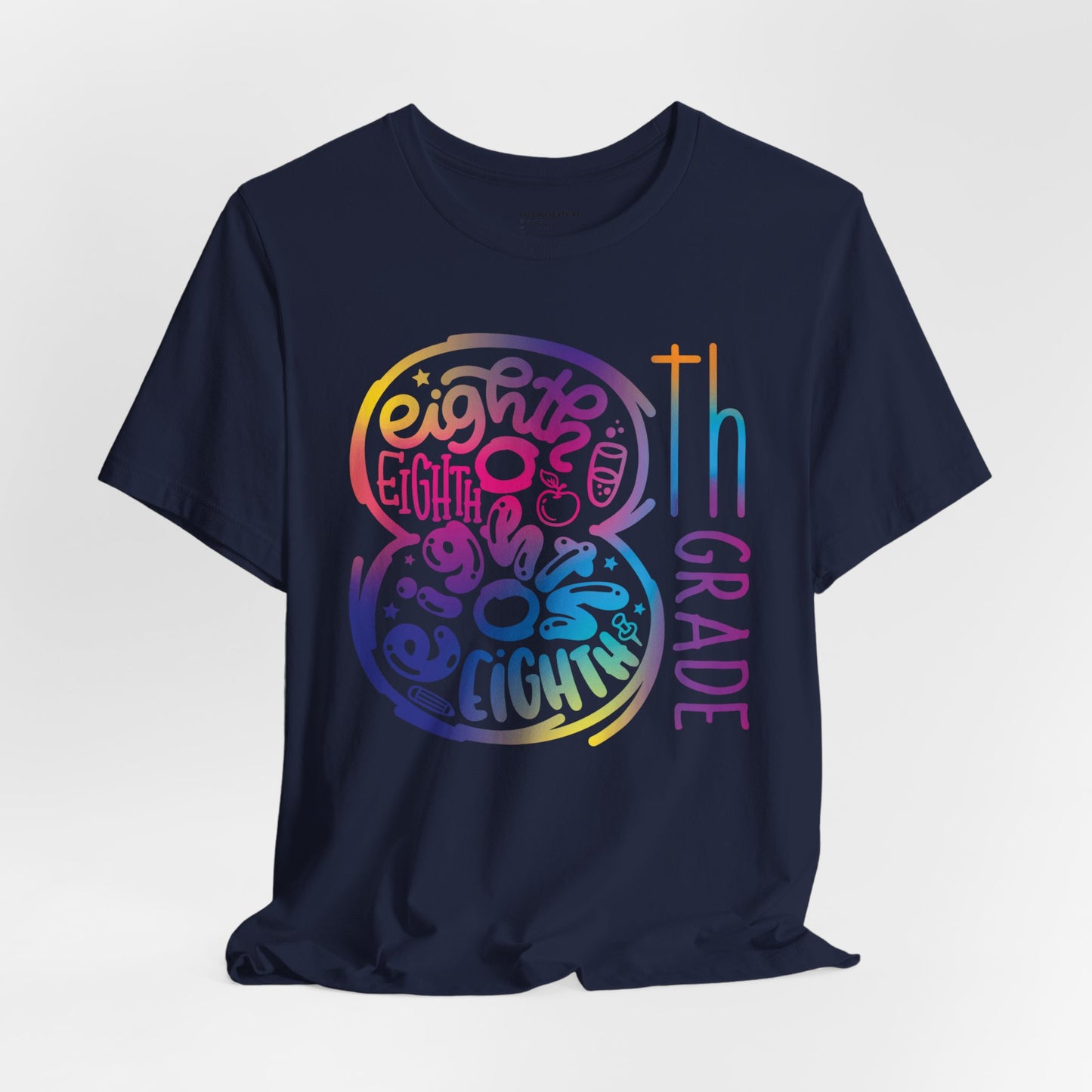 8th Grade Celebration Short Sleeve, Middle School, School Year, Eighth grade