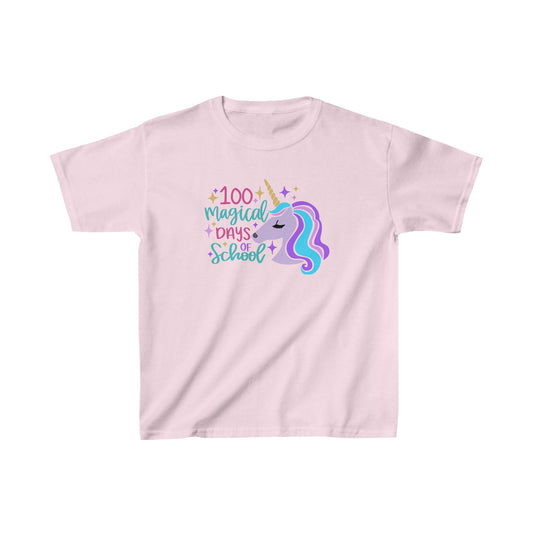 100 Magical Days of School Unicorn T-Shirt, Youth, School Spirit