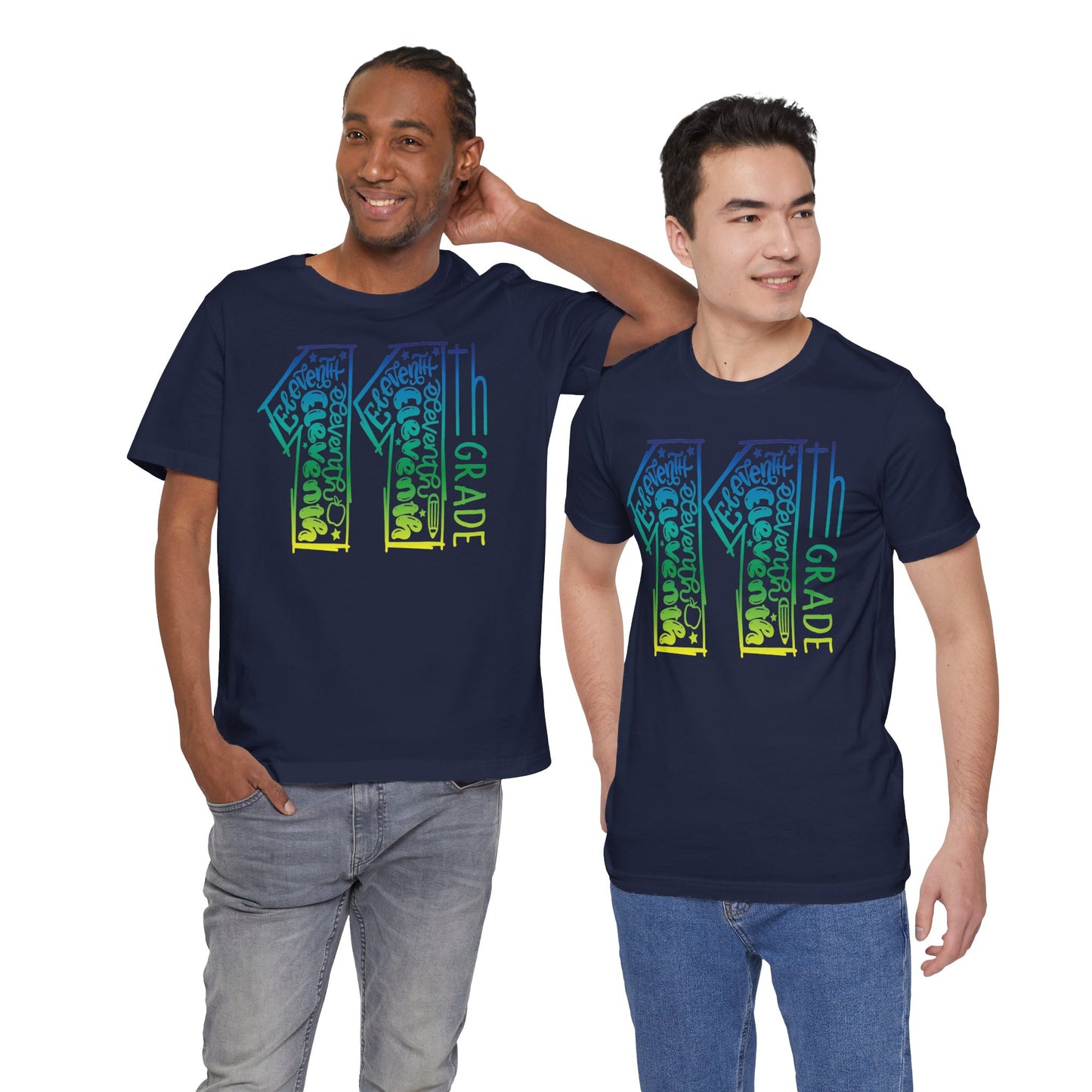 11th Grade Celebration Short Sleeve Tee, High School, School Year, Eleventh grade