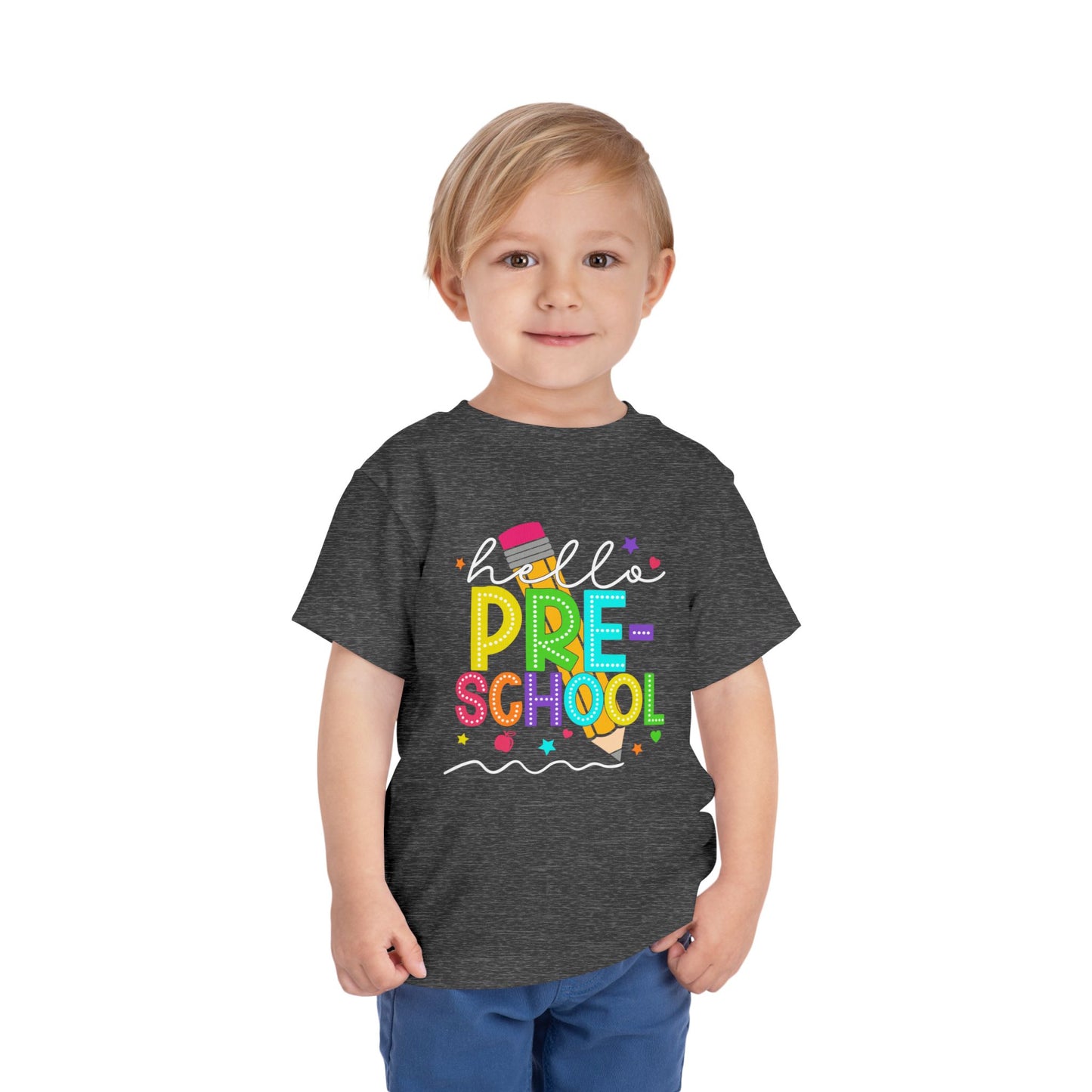 Hello Preschool, Back to School Shirt, Preschool, MDO, Mothers Day Out, Toddler T-Shirt