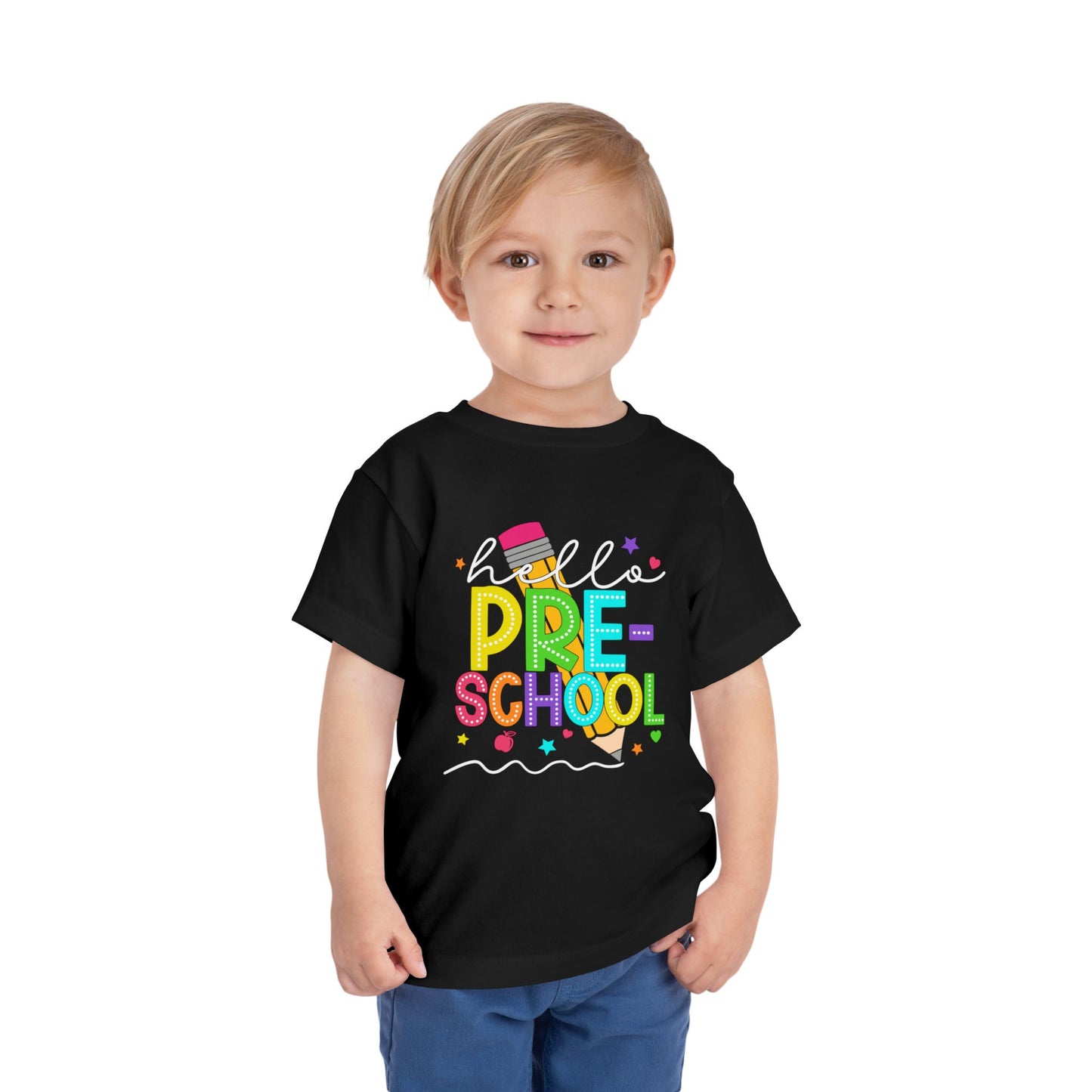 Hello Preschool, Back to School Shirt, Preschool, MDO, Mothers Day Out, Toddler T-Shirt