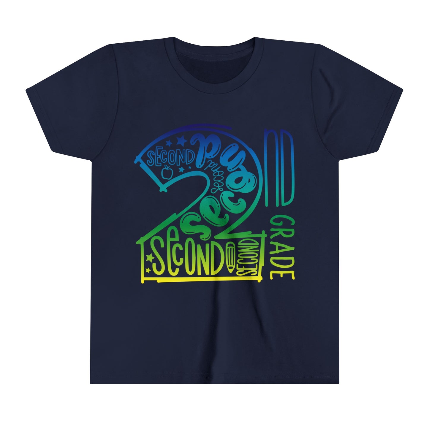 Second Grade Back to School Shirt, 2nd Grade, Elementary School