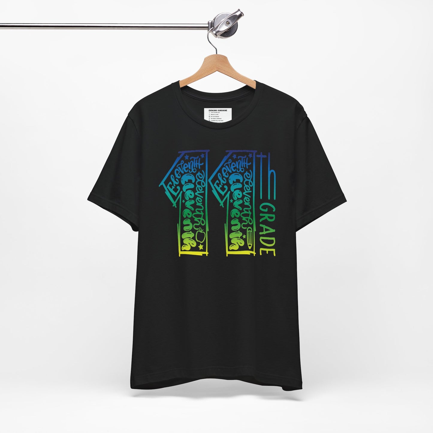 11th Grade Celebration Short Sleeve Tee, High School, School Year, Eleventh grade
