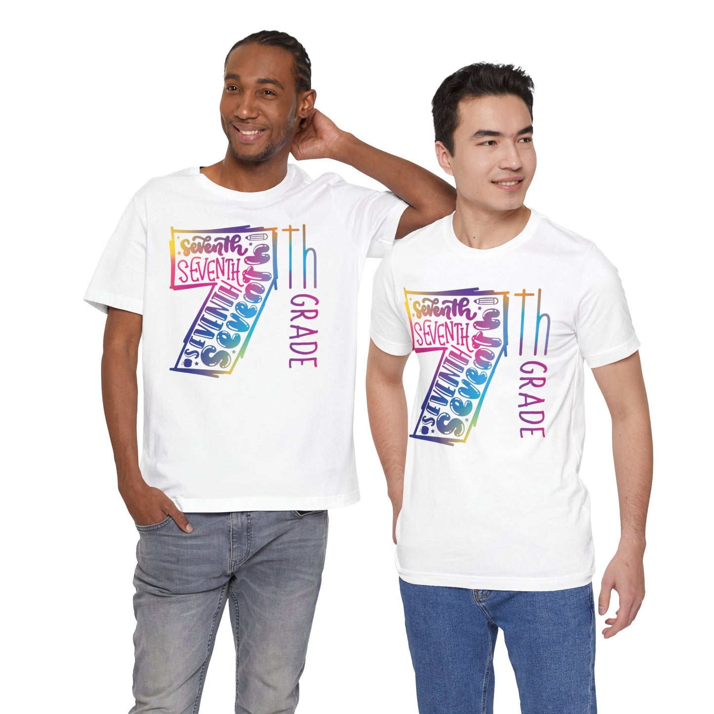 7th Grade Celebration Short Sleeve, Middle School, School Year, Seventh grade
