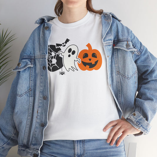 Spooky BOO Halloween T-Shirt - Adult Unisex Tee - Express Delivery available