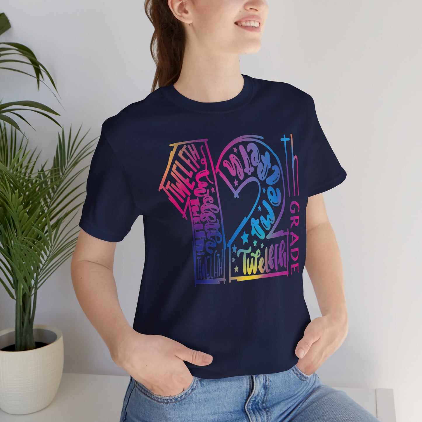 12th Grade Celebration Short Sleeve , High School, School Year, 12 grade, Senior Year, Senior Class