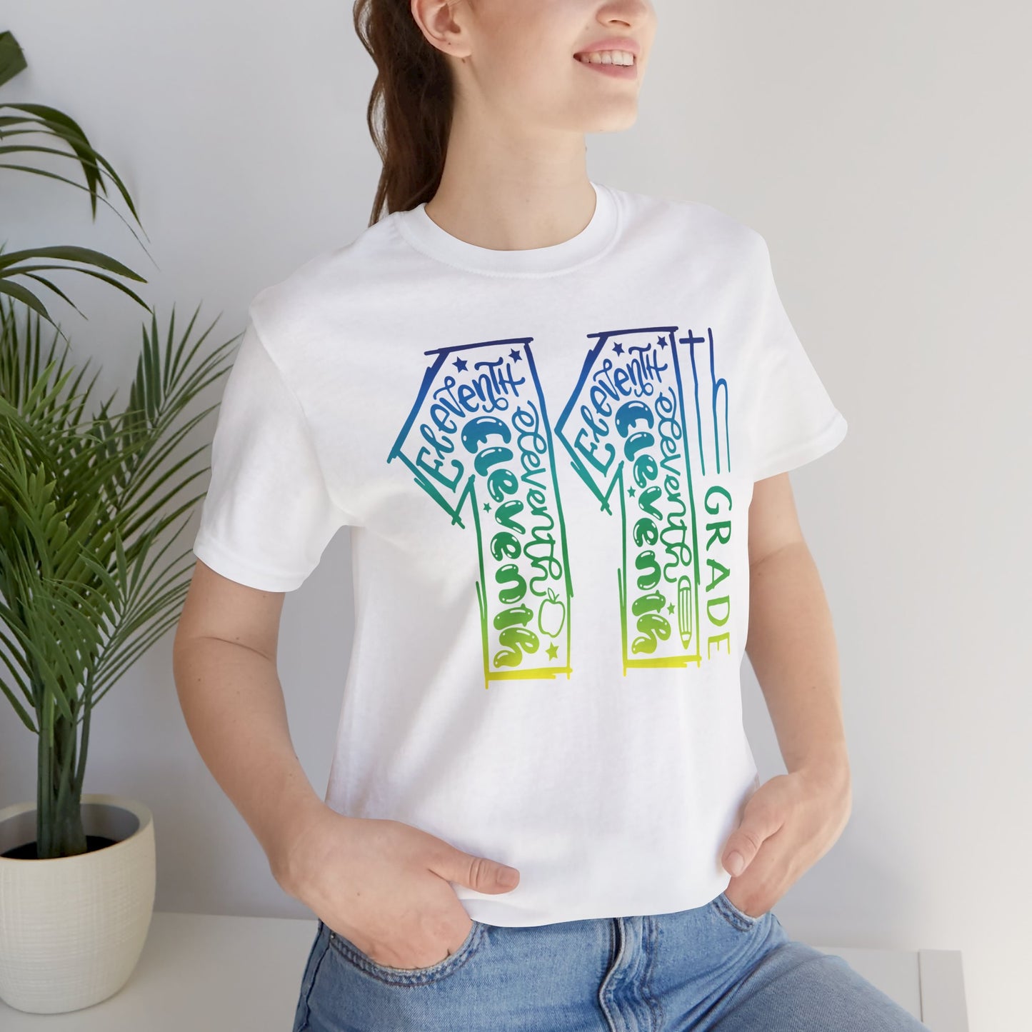 11th Grade Celebration Short Sleeve Tee, High School, School Year, Eleventh grade