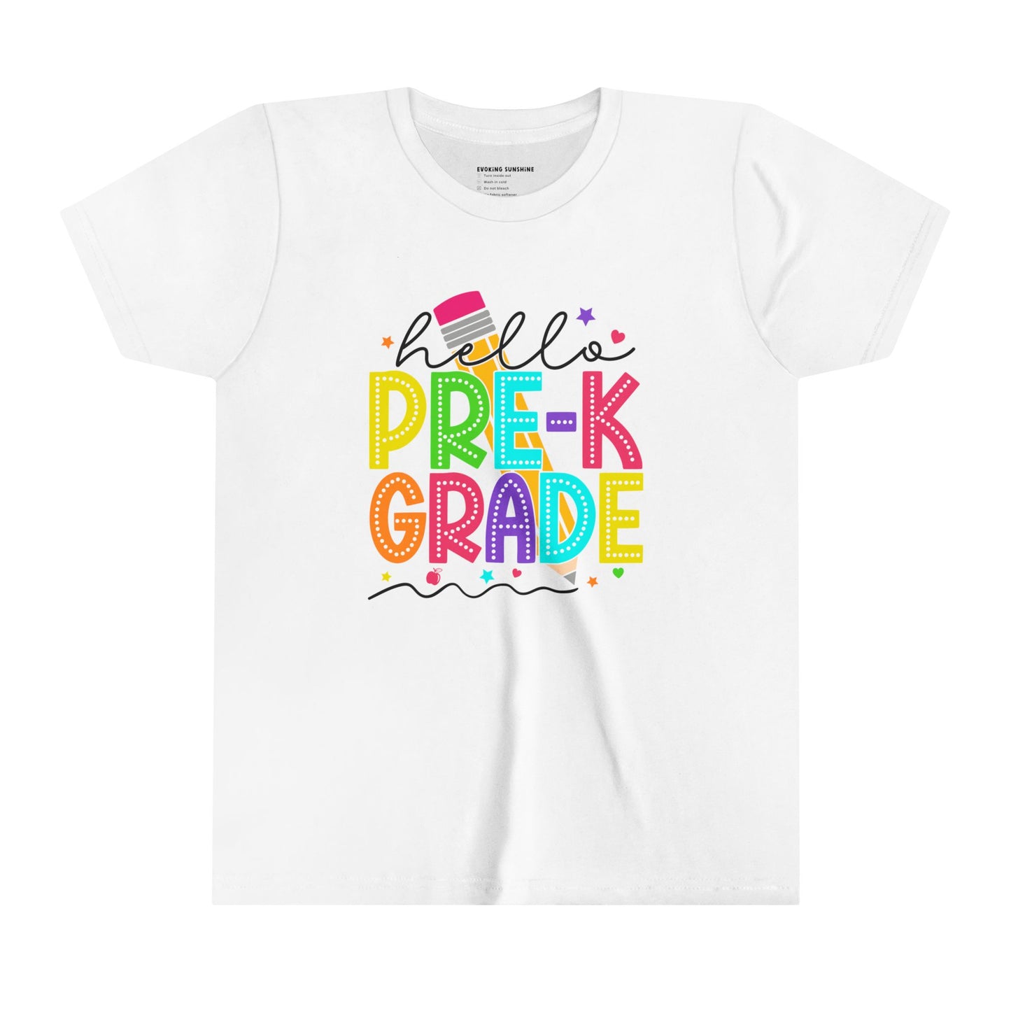 Hello Pre-K, Back to School Shirt, Elementary School, MDO, Mothers Day Out