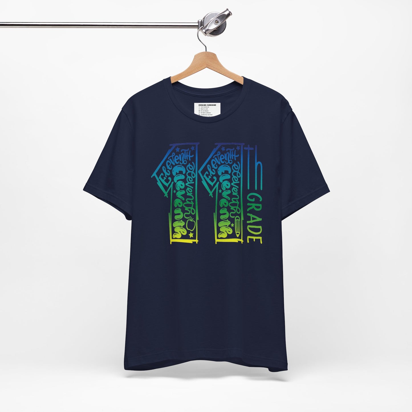 11th Grade Celebration Short Sleeve Tee, High School, School Year, Eleventh grade