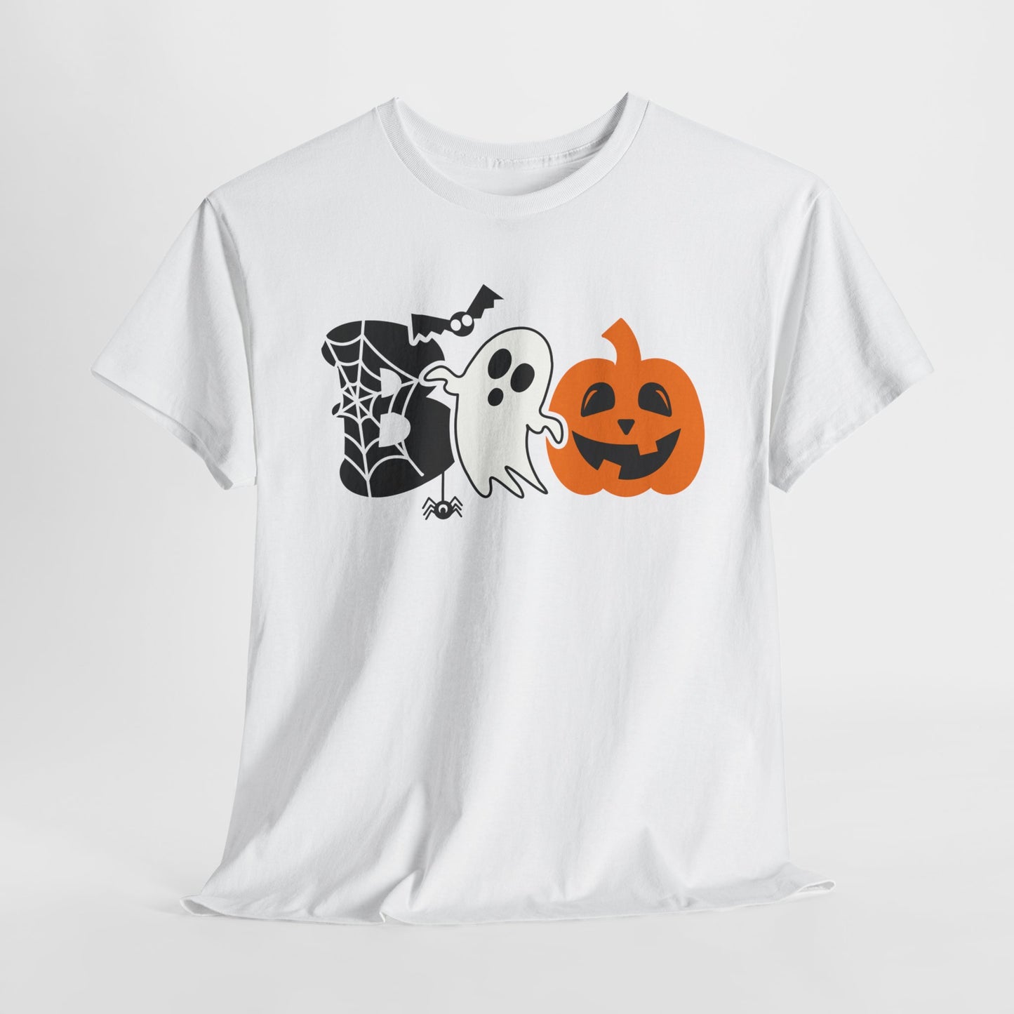 Spooky BOO Halloween T-Shirt - Adult Unisex Tee - Express Delivery available