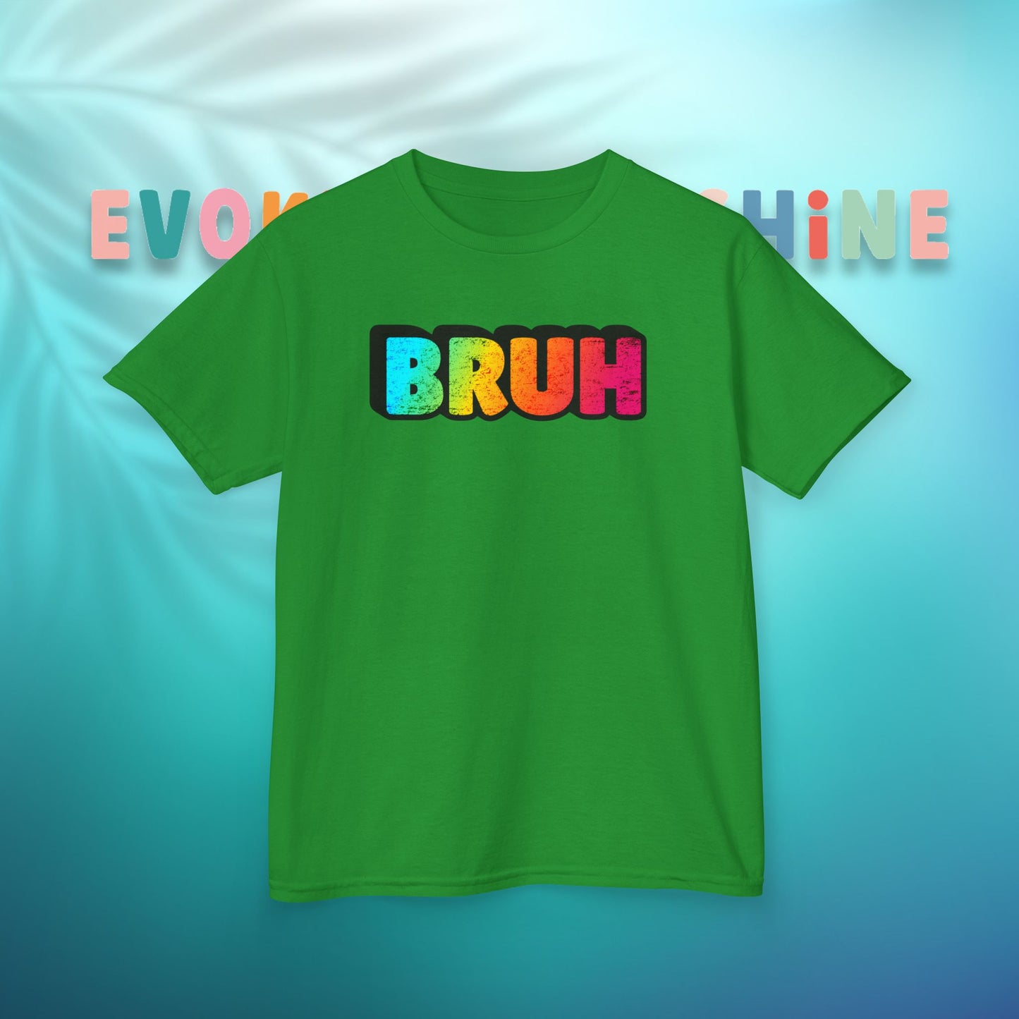 Colorful Kids' Bruh Tee - Fun T-Shirt for Playtime, Gifts, and Birthdays, Cool Kids Apparel, Active Wear, Everyday Comfort