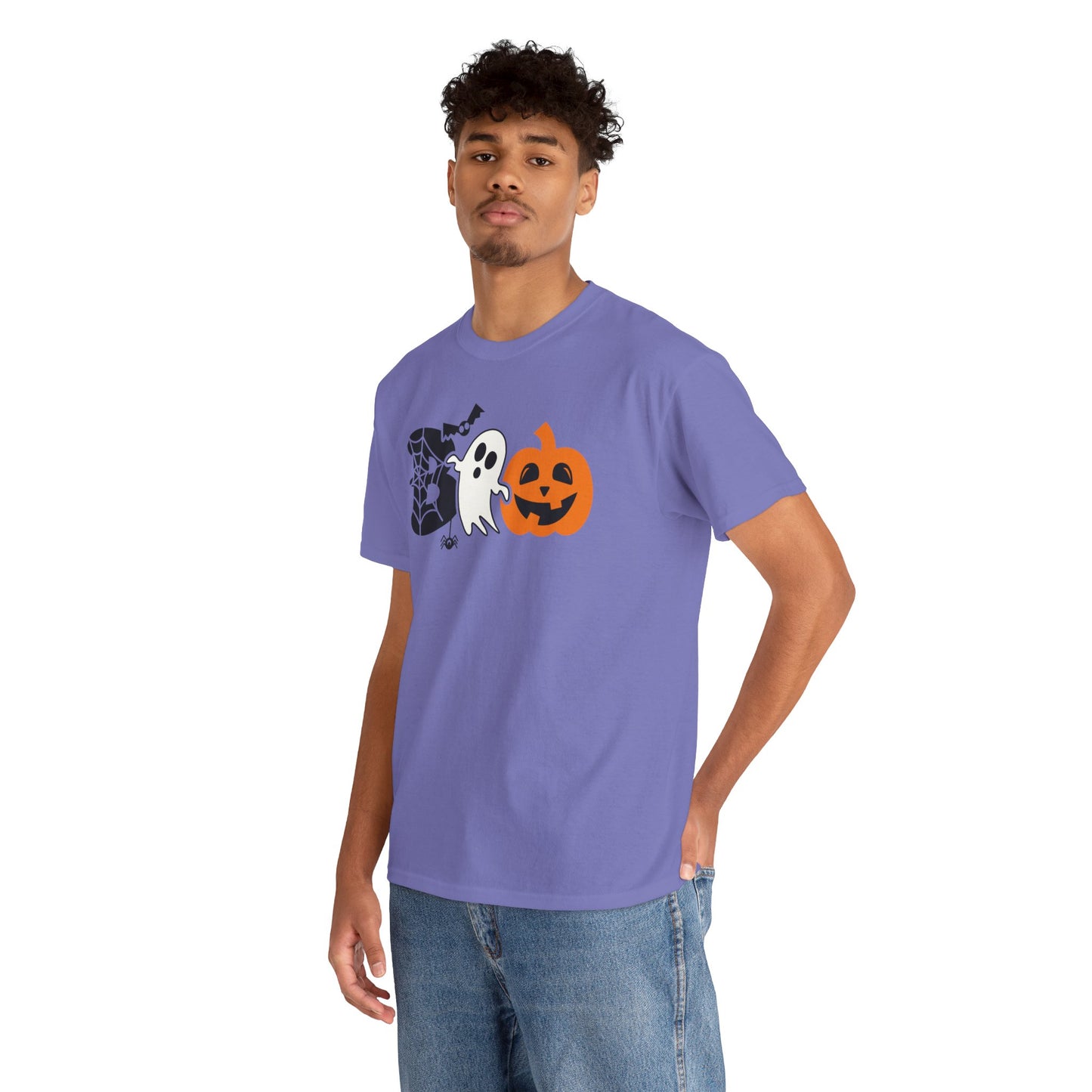 Spooky BOO Halloween T-Shirt - Adult Unisex Tee - Express Delivery available