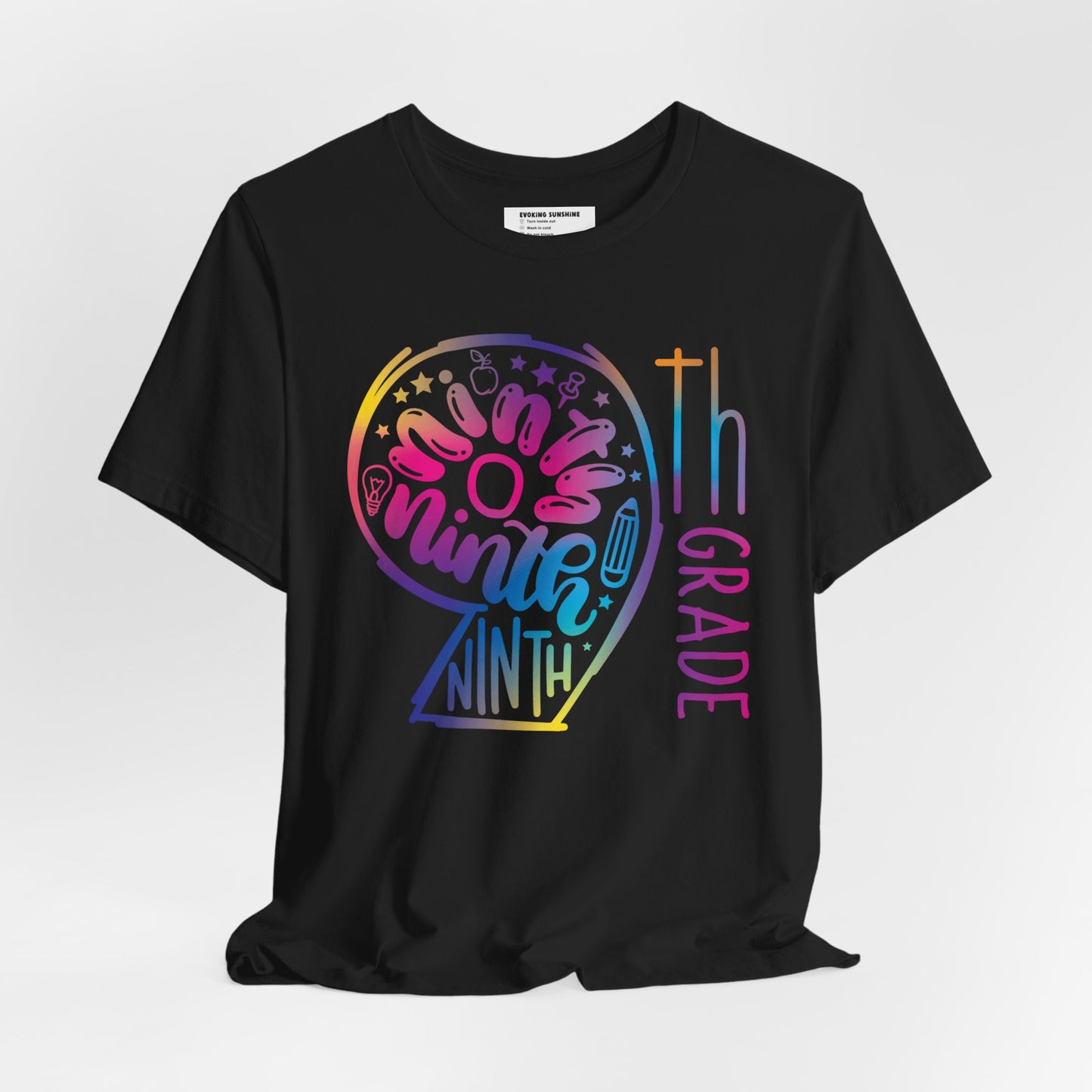 9th Grade Celebration Short Sleeve, High School, School Year, Ninth grade