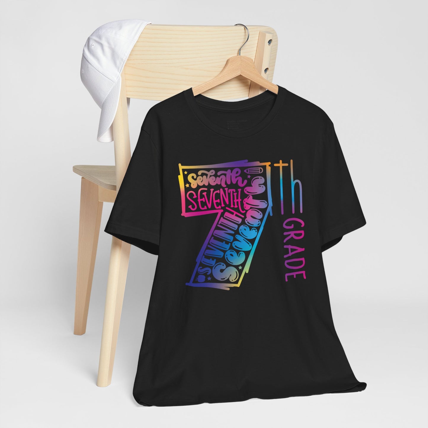 7th Grade Celebration Short Sleeve, Middle School, School Year, Seventh grade