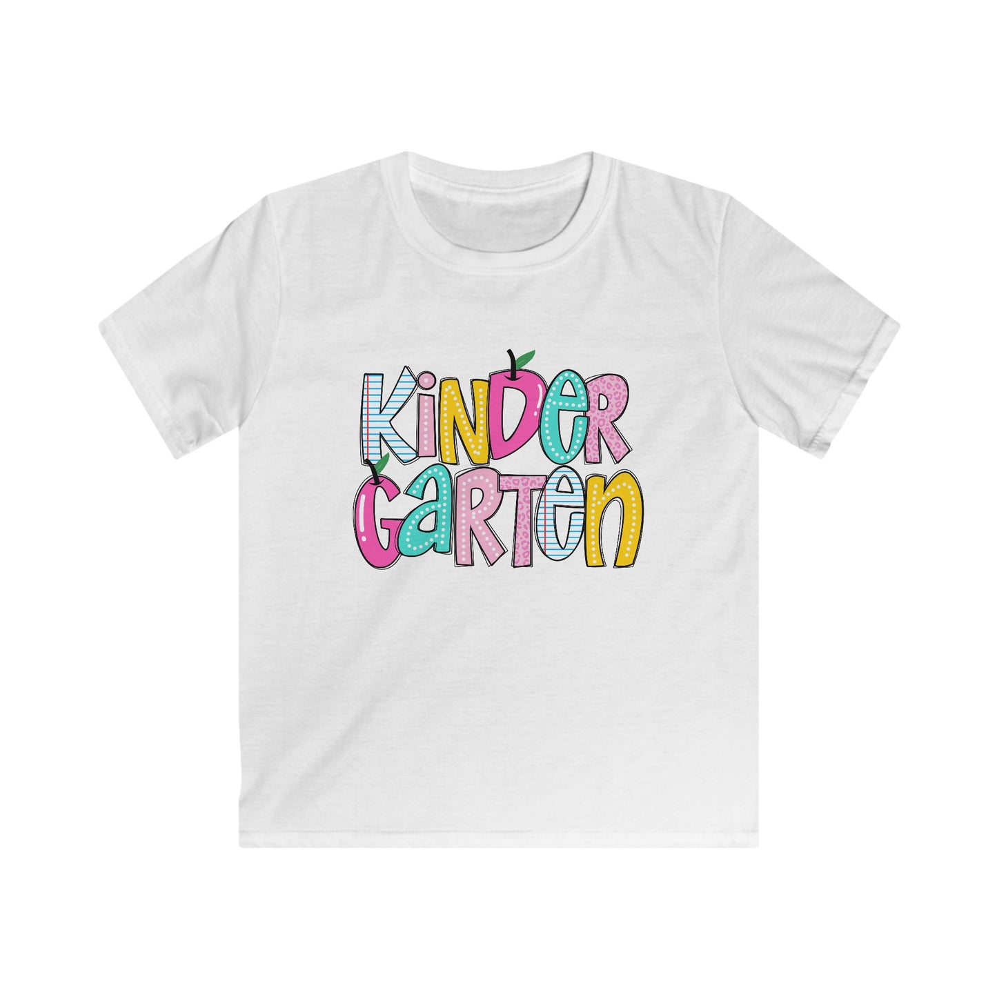Kindergarten Kids Tee, Cute Tee, Back to School Shirt, Elementary School, First Day of School