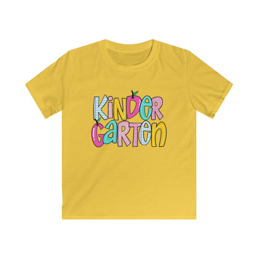 Kindergarten Kids Tee, Cute Tee, Back to School Shirt, Elementary School, First Day of School