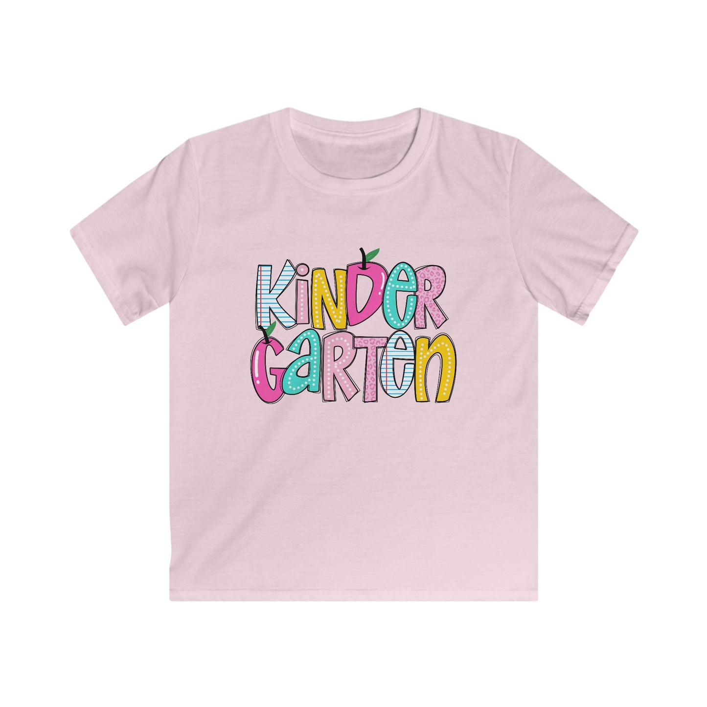 Kindergarten Kids Tee, Cute Tee, Back to School Shirt, Elementary School, First Day of School