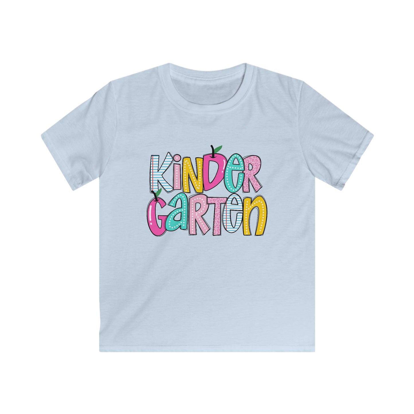 Kindergarten Kids Tee, Cute Tee, Back to School Shirt, Elementary School, First Day of School