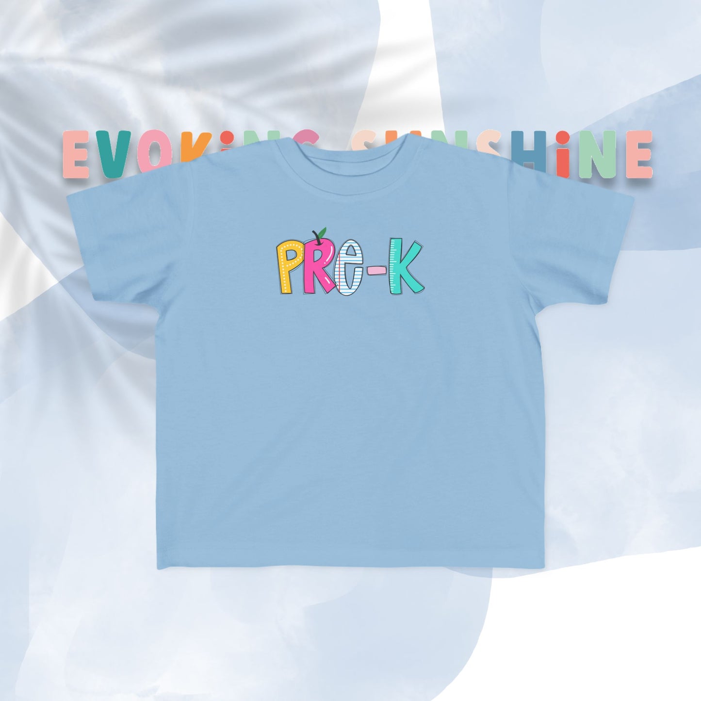 Toddler Pre-K T-Shirt, Cute Kids Tee, Preschoolers, Back to School Shirt, PreK, First Day of School