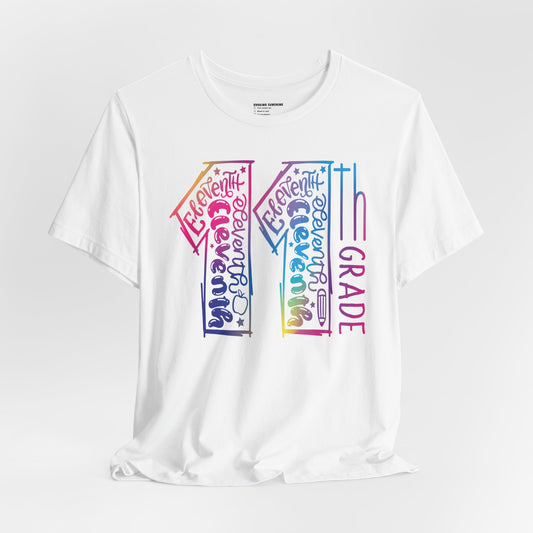 11th Grade Celebration Short Sleeve, High School, School Year, Eleventh grade
