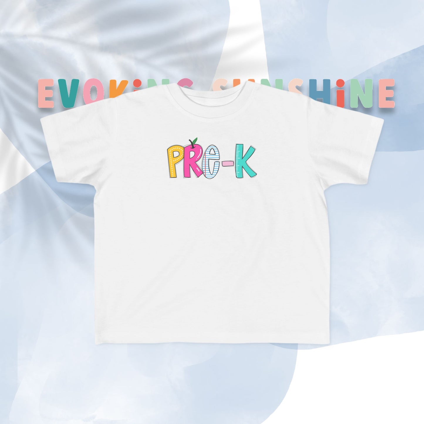 Toddler Pre-K T-Shirt, Cute Kids Tee, Preschoolers, Back to School Shirt, PreK, First Day of School