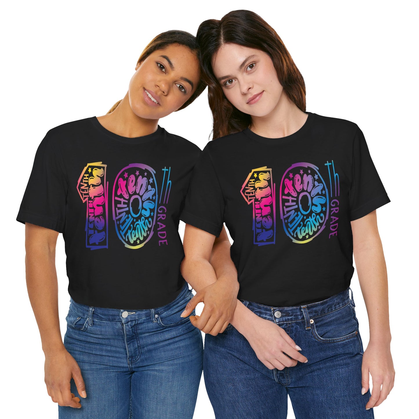 10th Grade Celebration Short Sleeve, High School, School Year, Tenth grade