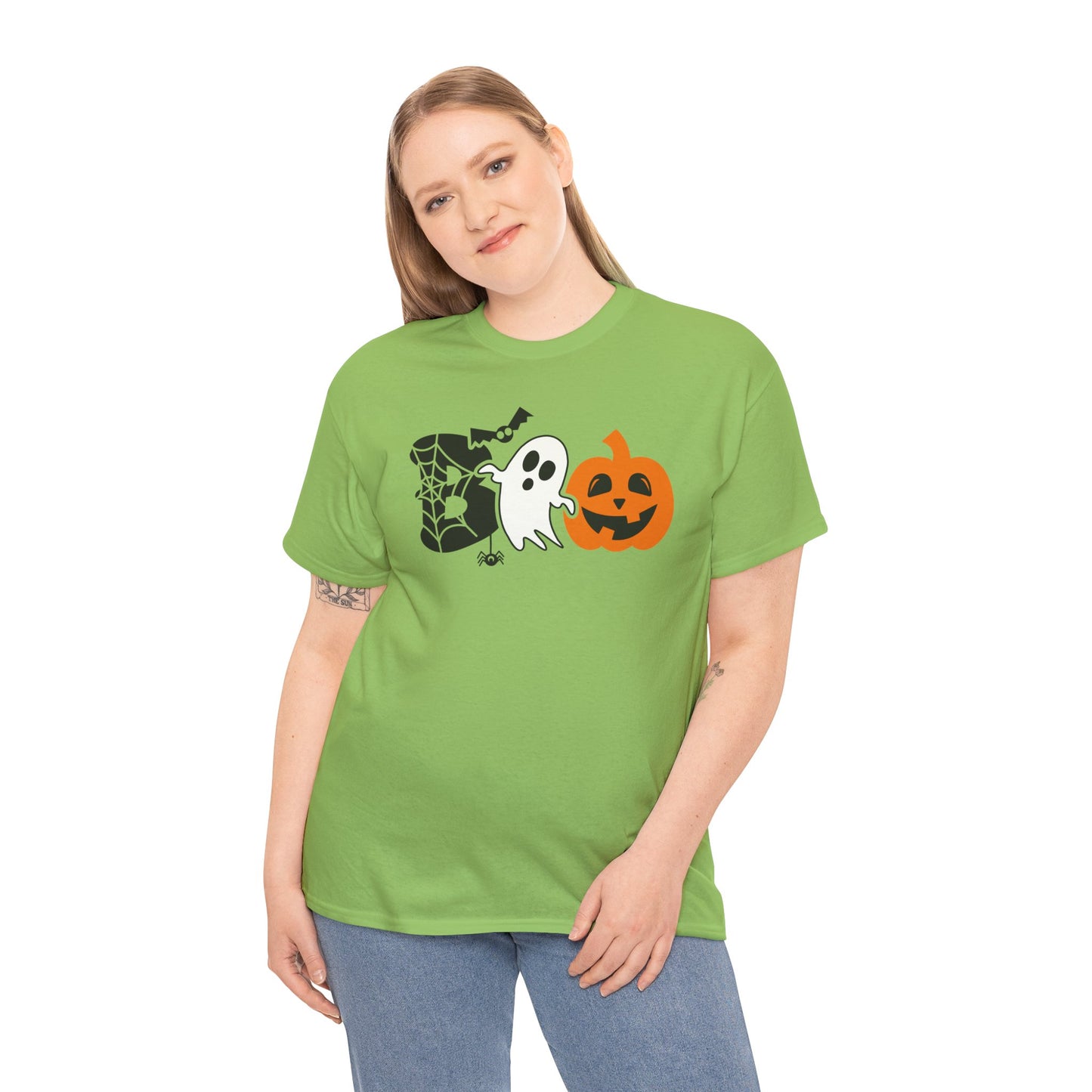 Spooky BOO Halloween T-Shirt - Adult Unisex Tee - Express Delivery available