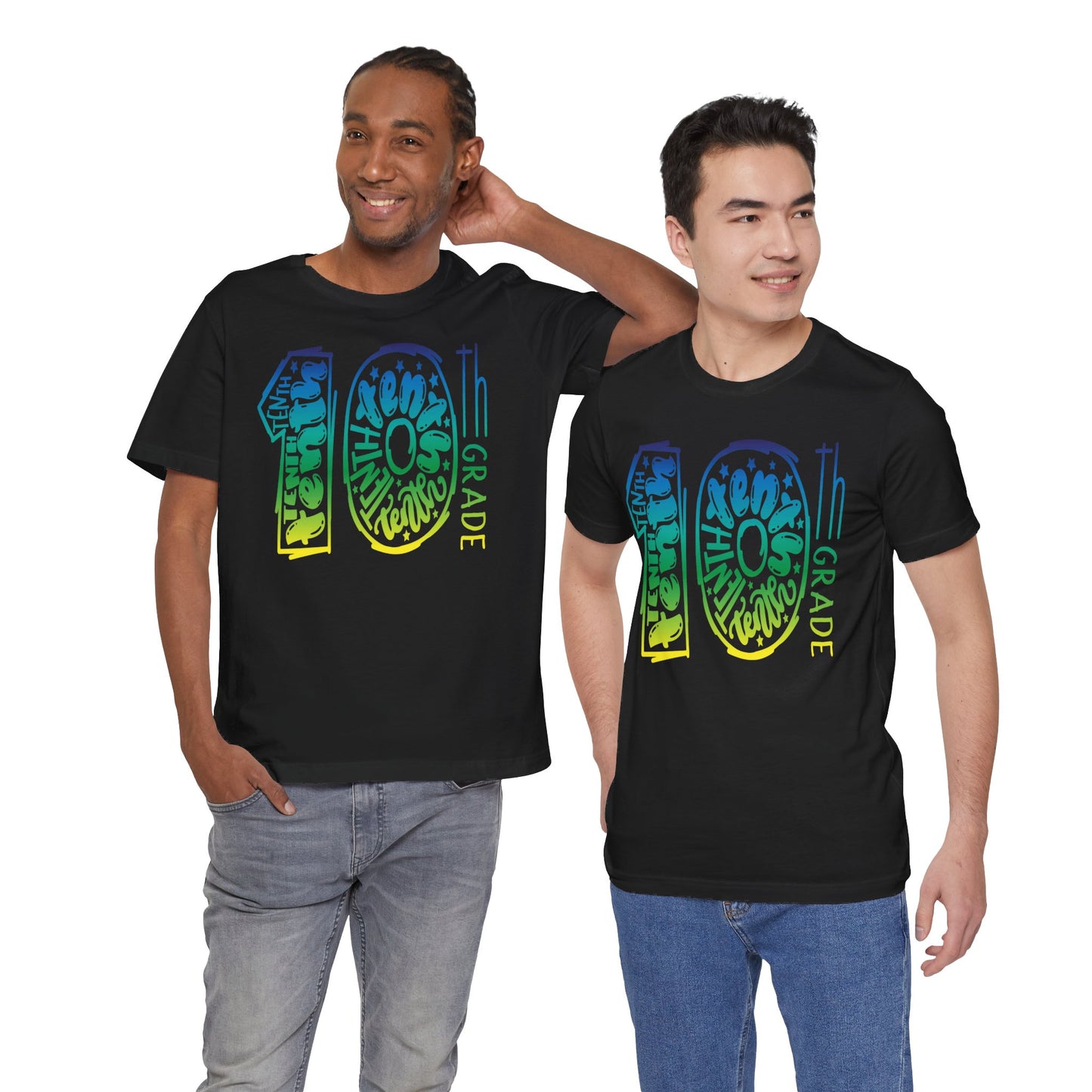 10th Grade Celebration Short Sleeve Tee, High School, School Year, Tenth grade