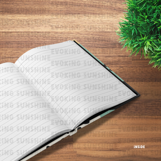 Abstract Shapes Dots Hardcover Journal Matte, Personalized Notebook, Writing Journal, Custom Diary, Lined Paper, Name, Gift for Writer