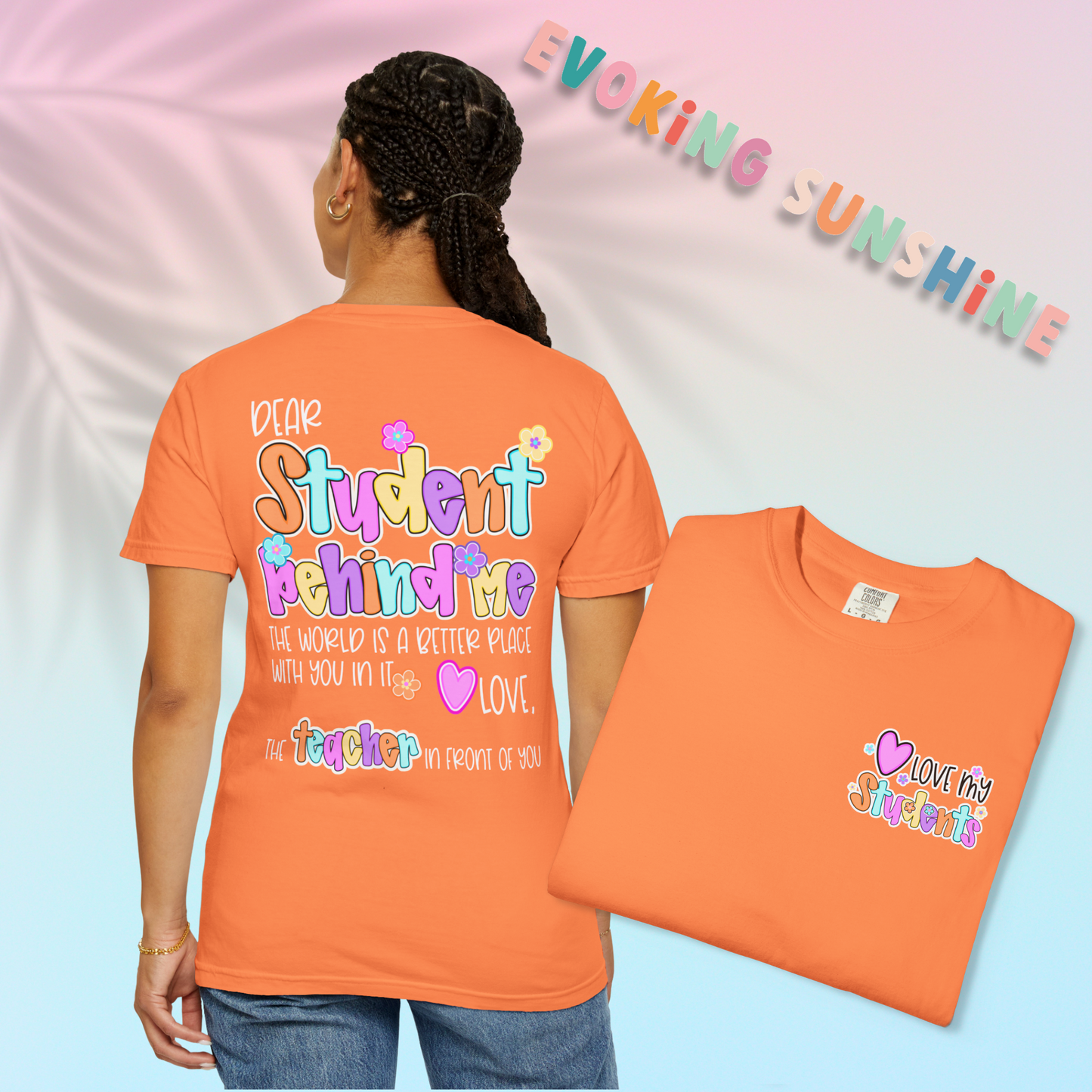 I Love My Students Teacher T-Shirt, Cute Teacher Gift, Back to School Shirt, Educational Apparel, Teacher Shirt