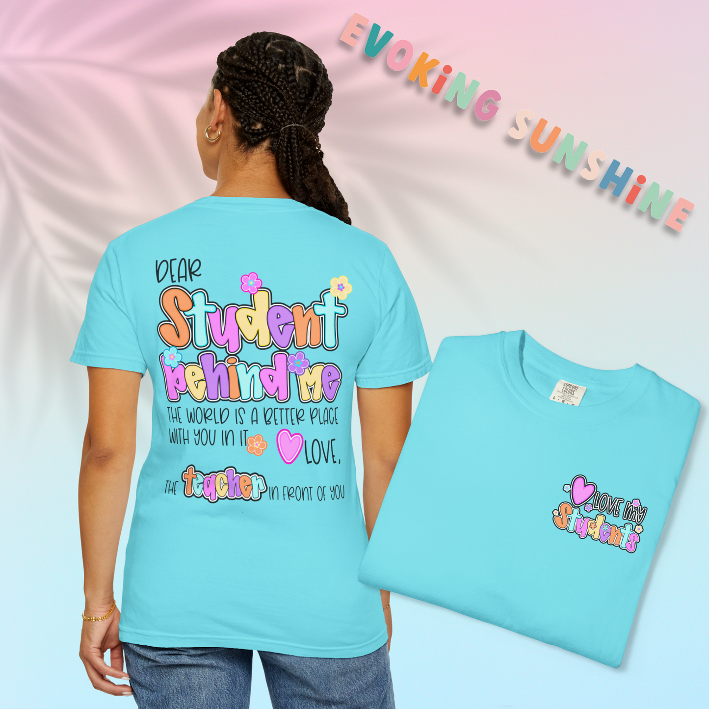 I Love My Students Teacher T-Shirt, Cute Teacher Gift, Back to School Shirt, Educational Apparel, Teacher Shirt