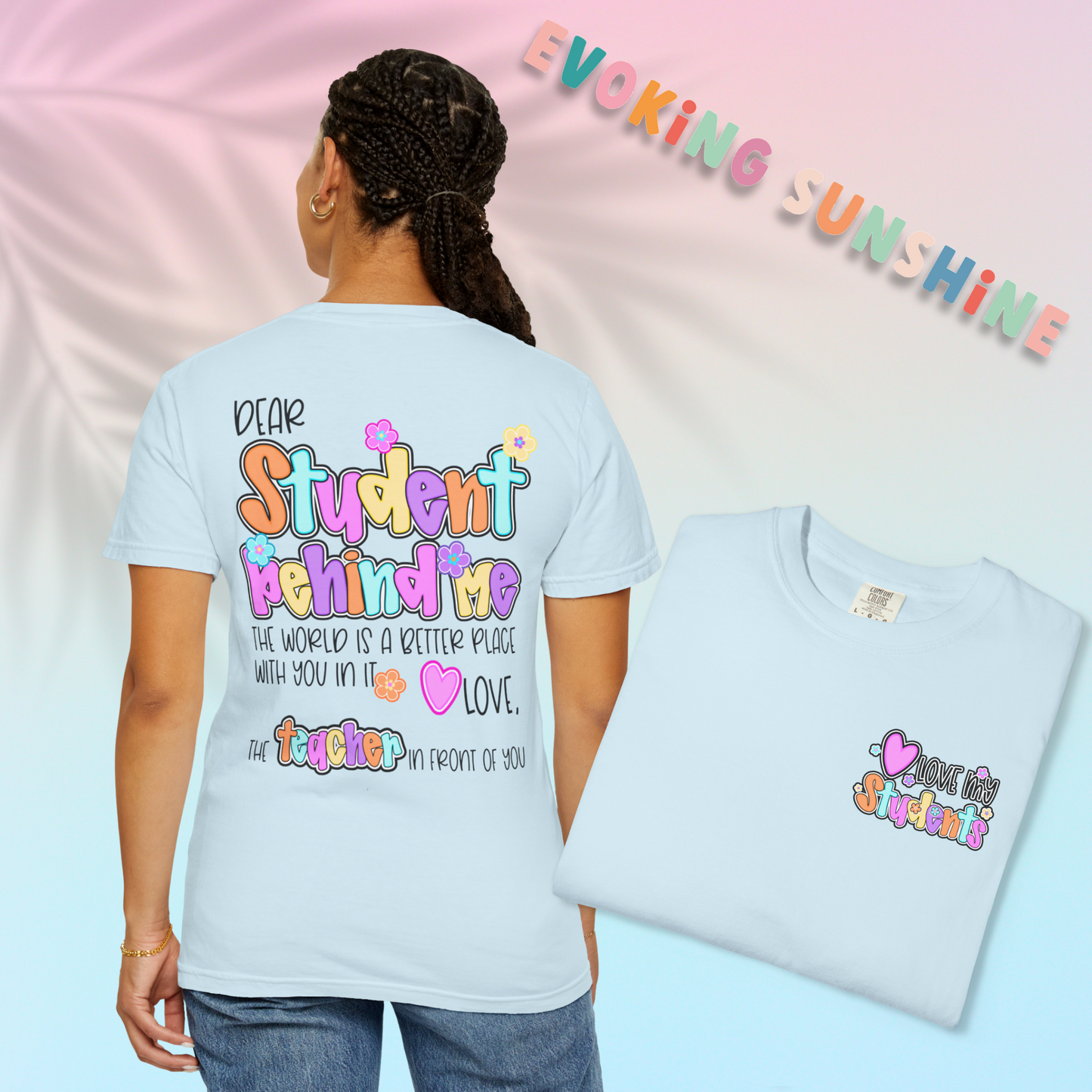 I Love My Students Teacher T-Shirt, Cute Teacher Gift, Back to School Shirt, Educational Apparel, Teacher Shirt