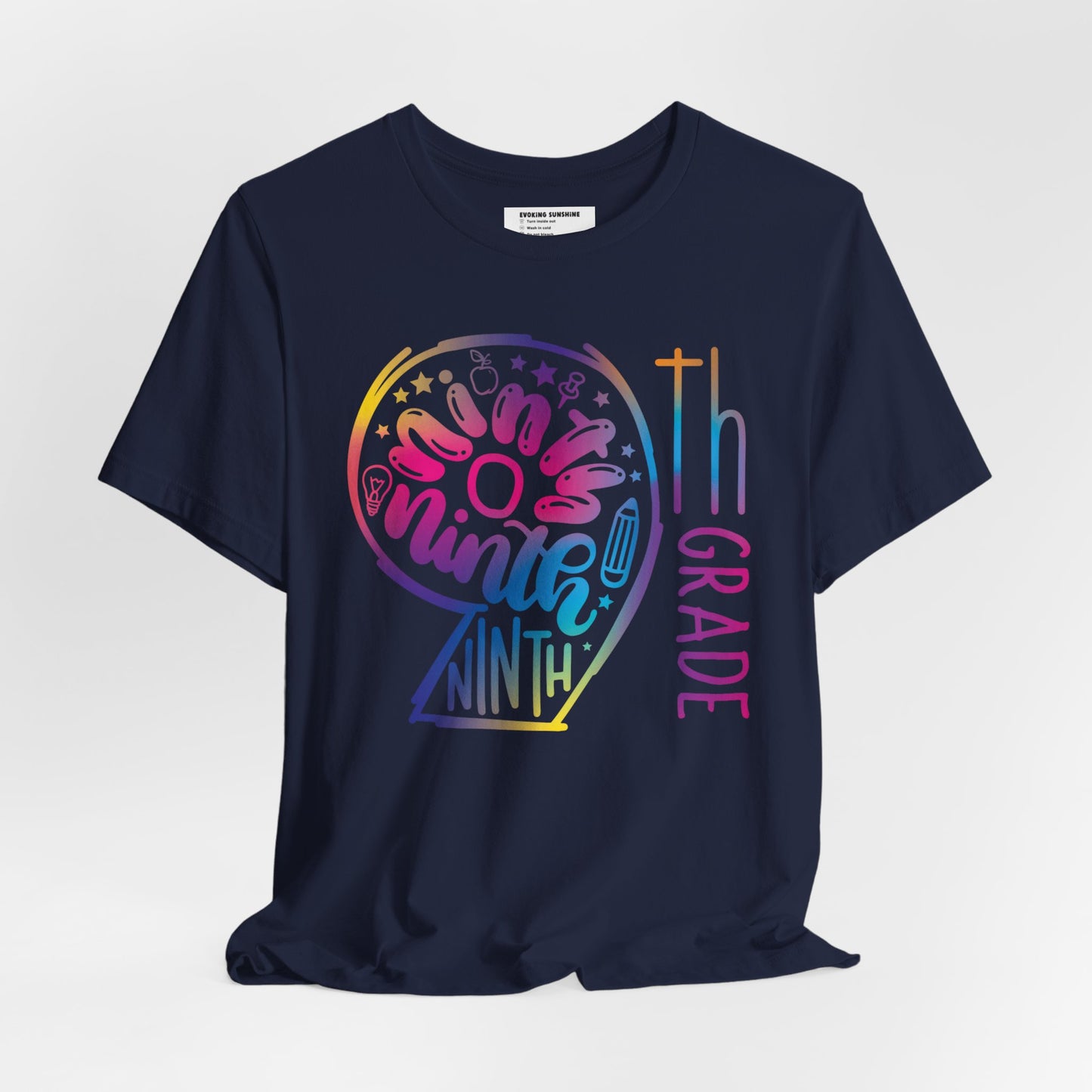 9th Grade Celebration Short Sleeve, High School, School Year, Ninth grade