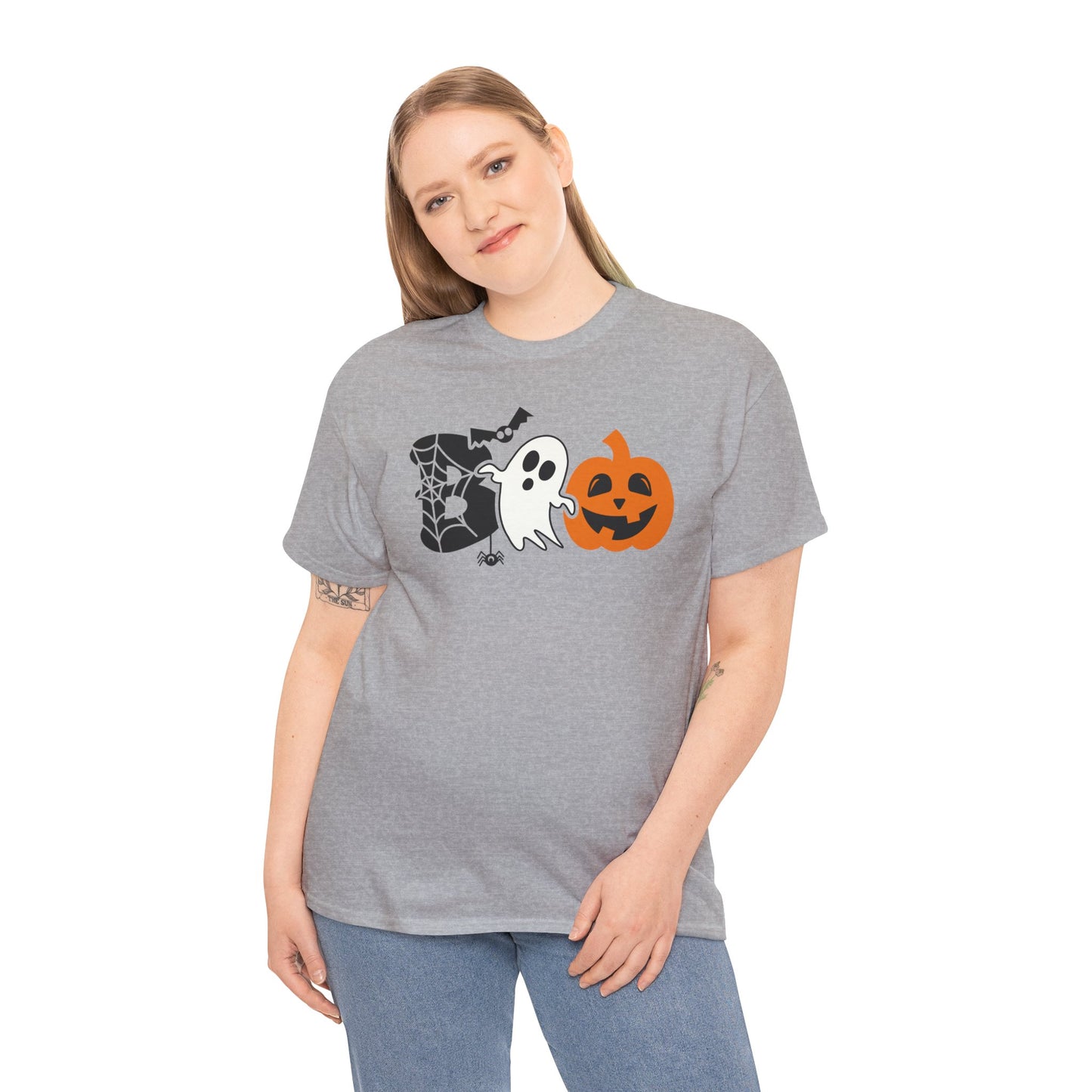 Spooky BOO Halloween T-Shirt - Adult Unisex Tee - Express Delivery available