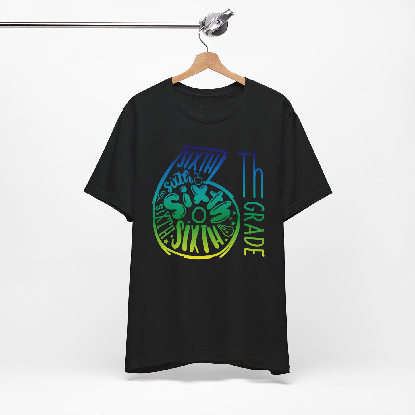 6th Grade Celebration Short Sleeve , Middle School, School Year, Sixth grade; Express Delivery available