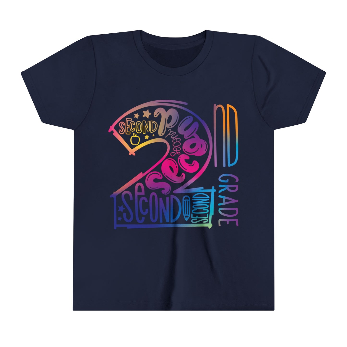 Second Grade Back to School Shirt, 2nd Grade, Elementary School