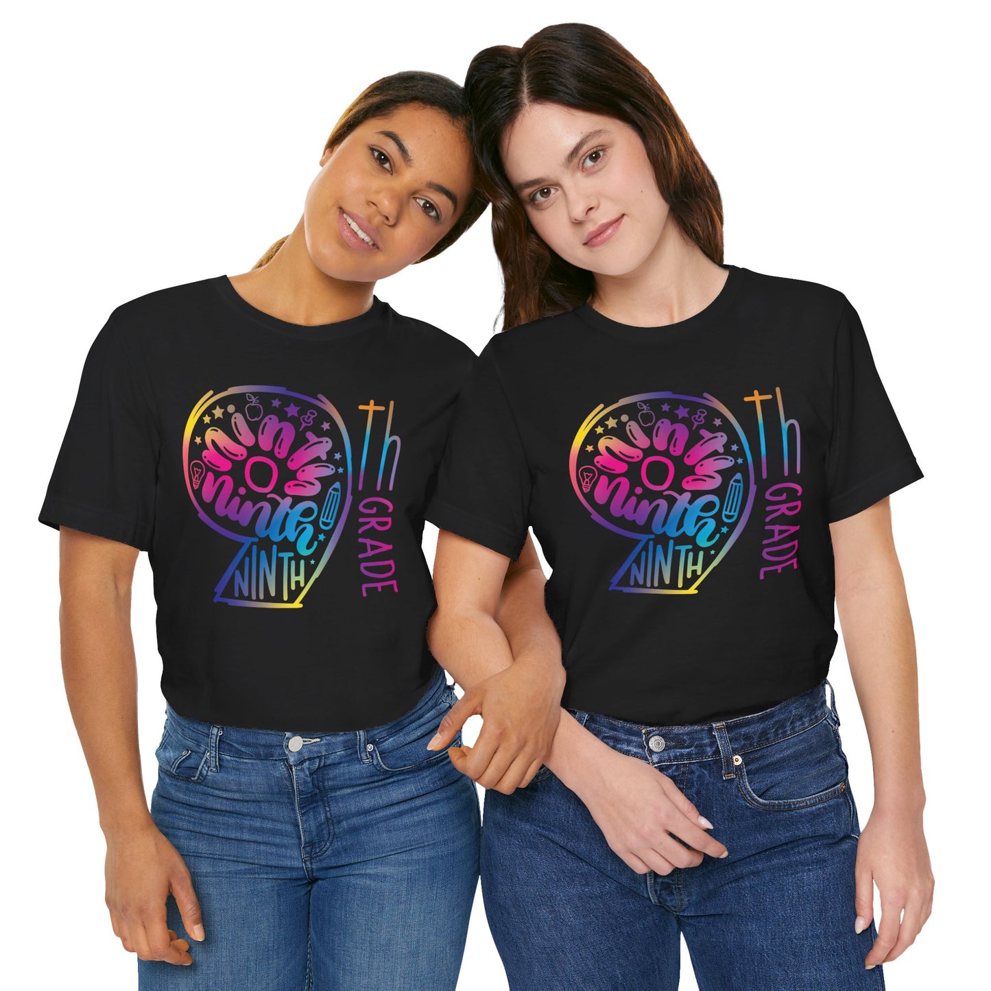 9th Grade Celebration Short Sleeve, High School, School Year, Ninth grade