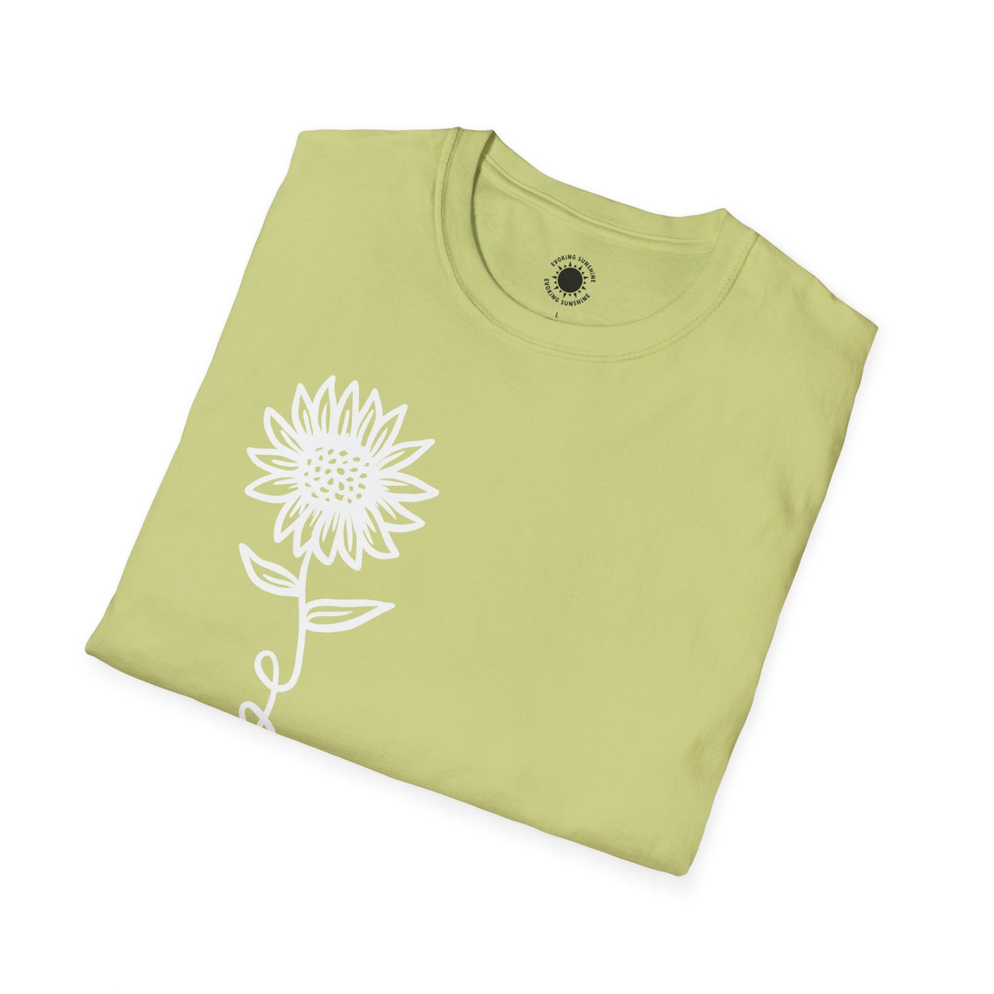 Hope-Inspired Unisex Softstyle T-Shirt - Floral Design for Everyday Wear