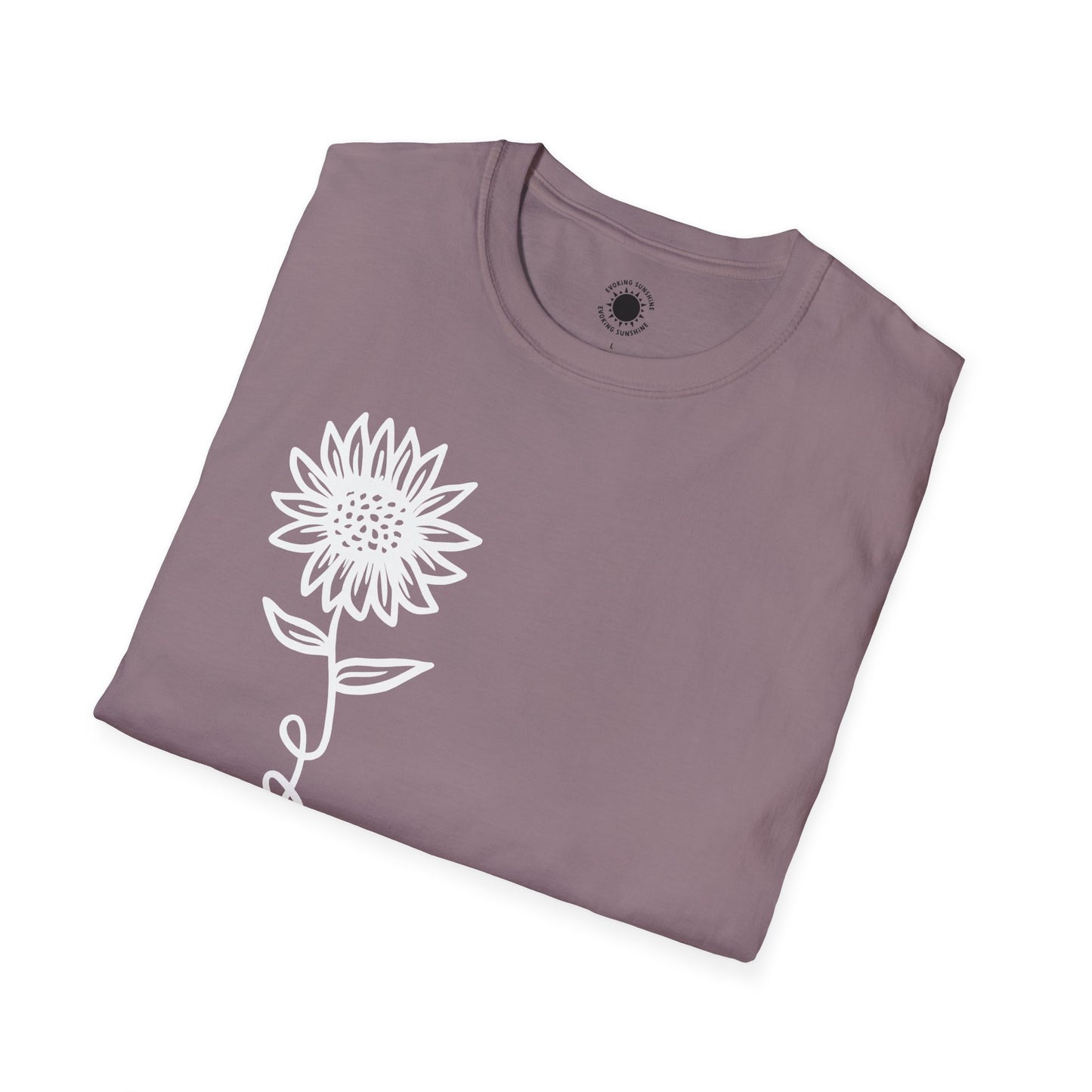 Hope-Inspired Unisex Softstyle T-Shirt - Floral Design for Everyday Wear