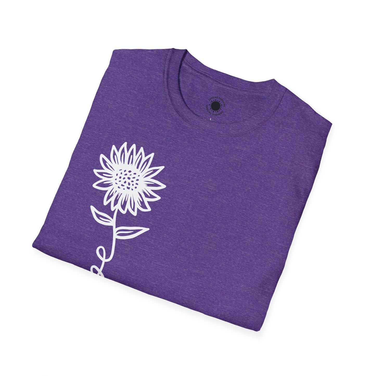 Hope-Inspired Unisex Softstyle T-Shirt - Floral Design for Everyday Wear